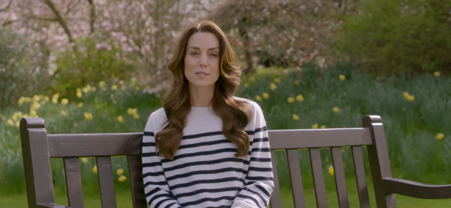 Kate wandte sich mit einem emotionalen Video an die Öffentlichkeit.