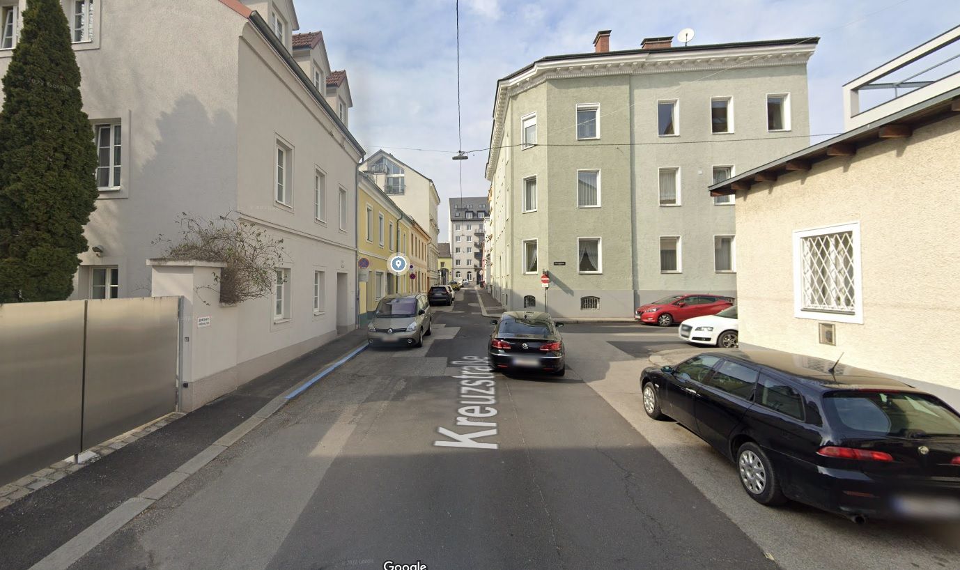 Im Bereich der Kreuzstraße kam es zu der Messerattacke. 