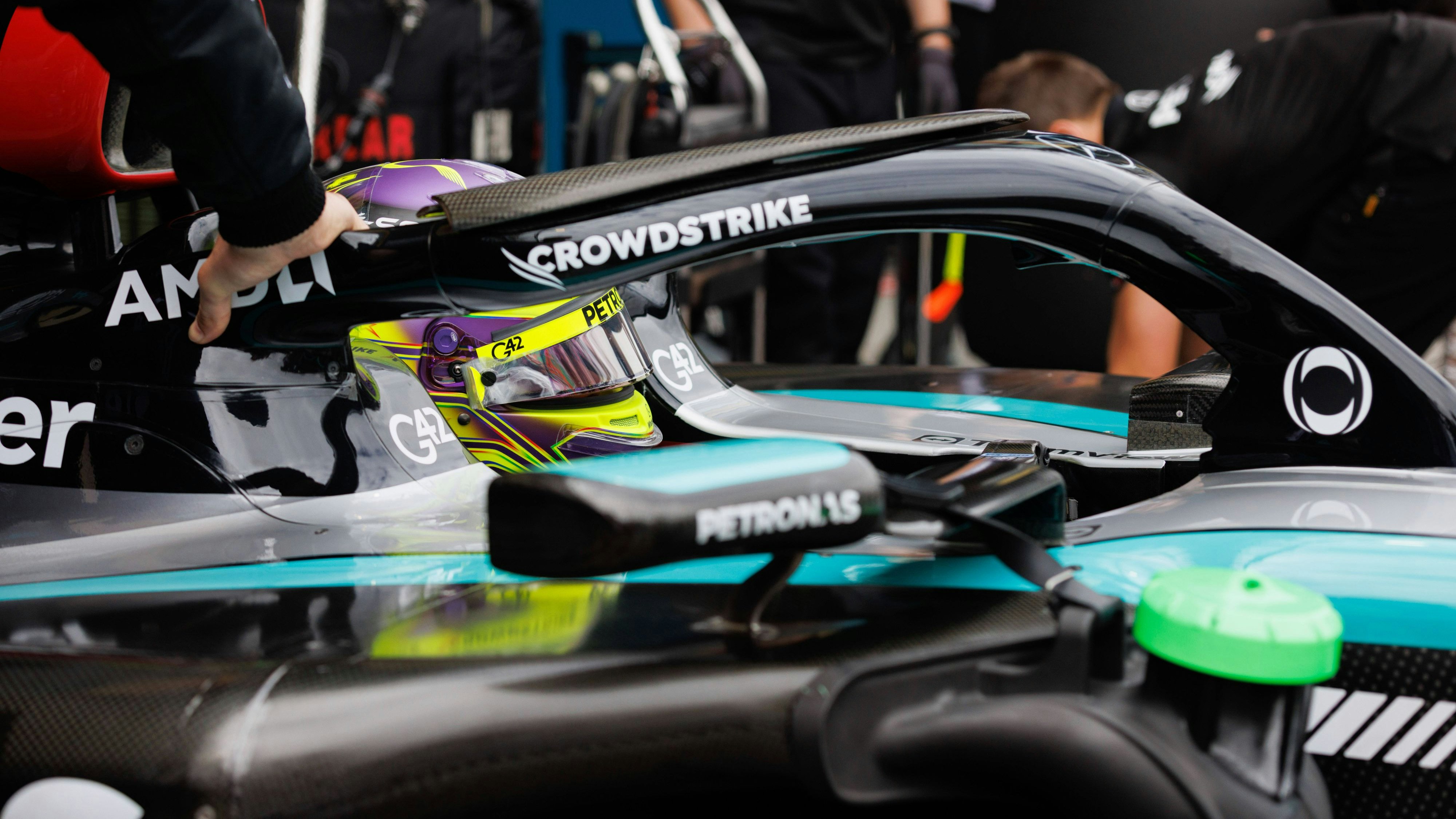 Mercedes-Star Lewis Hamilton schied bereits im zweiten Qualifying-Abschnitt aus. 