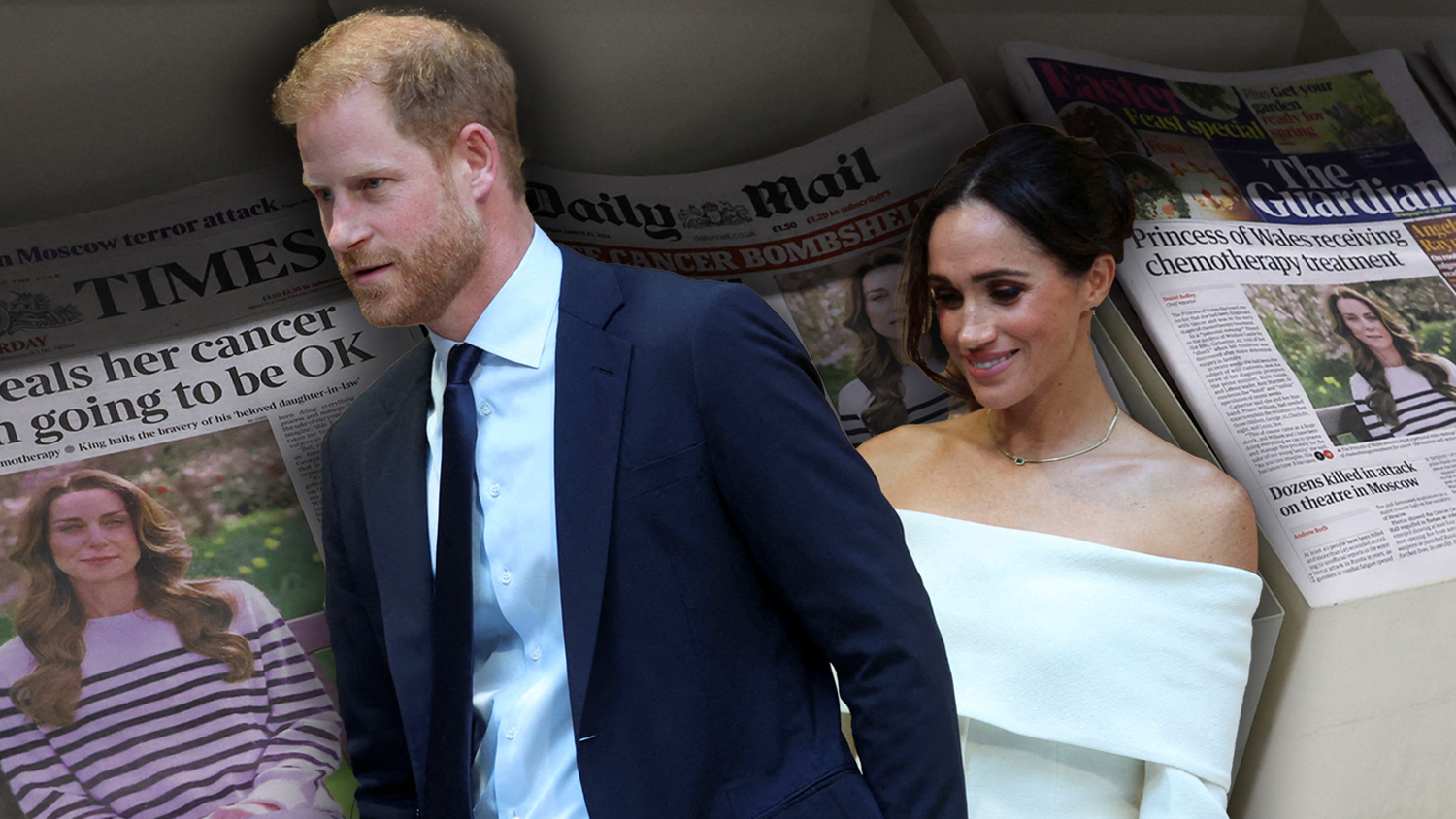 Kates Krebsvideo überraschte auch Harry & Meghan.