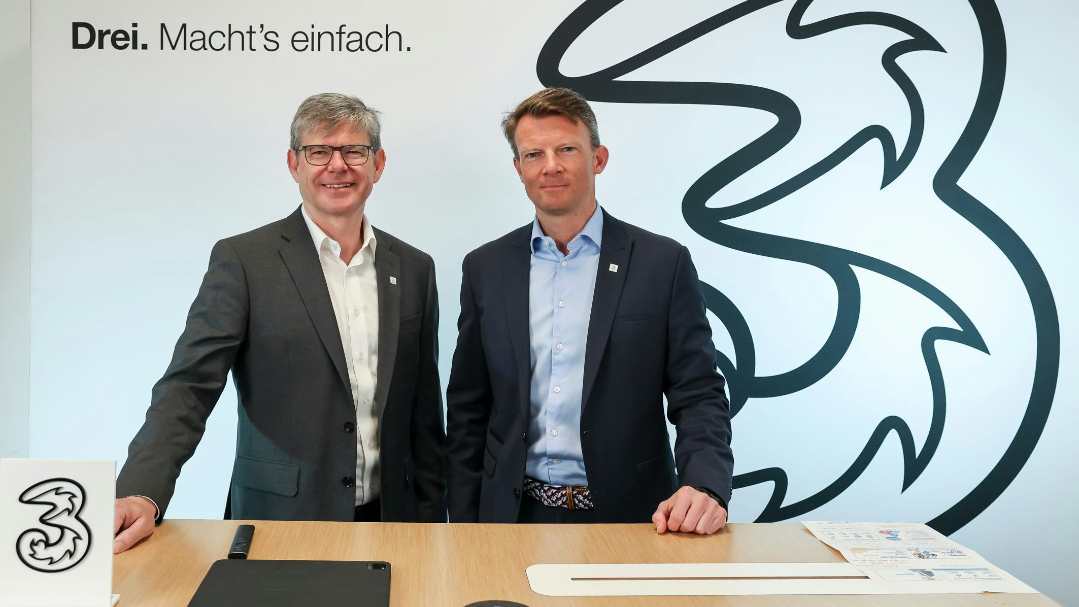 Internetnutzung in Österreich boomt. Stärkstes Datenwachstum bei Drei seit Jahren, Umsatz 2023 um 10 % gestiegen.