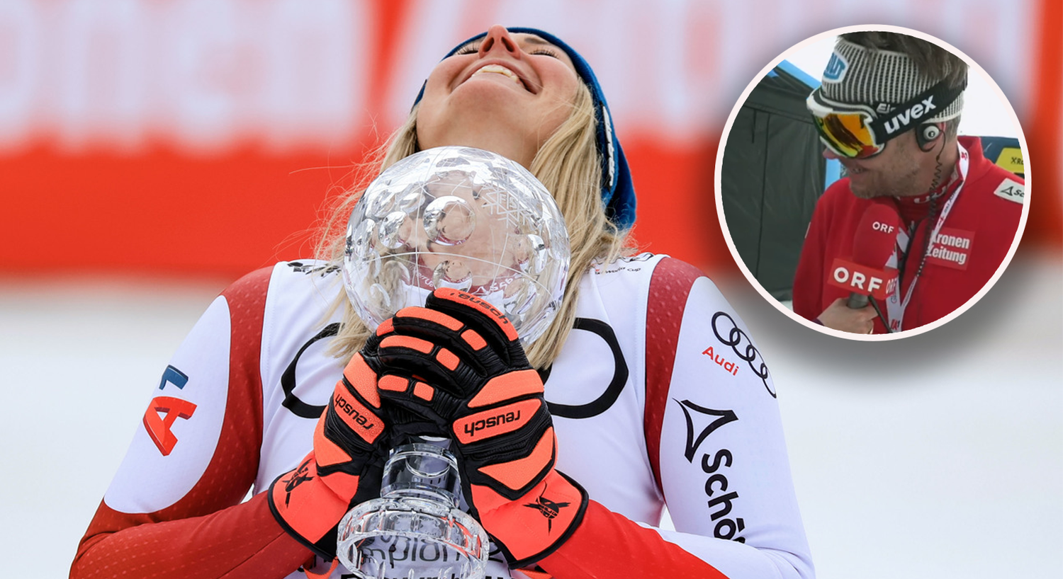 Roland Assinger vergoss nach dem Erfolg von Conny Hütter ein paar Tränen. 