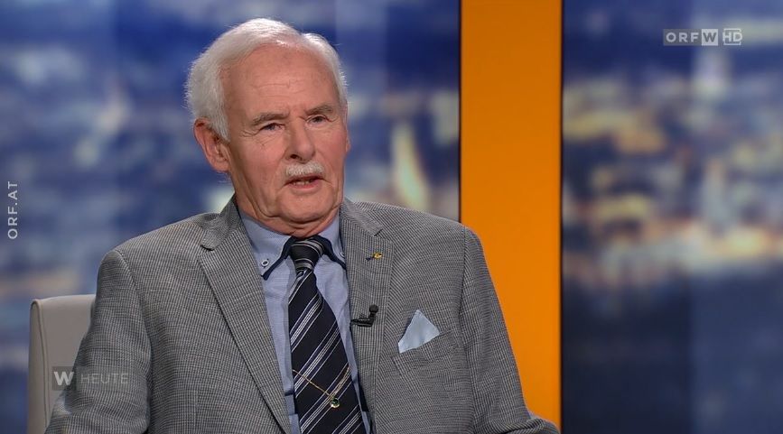 Ex-Polizist Kurt Hengelmüller im ORF-Gespräch. 