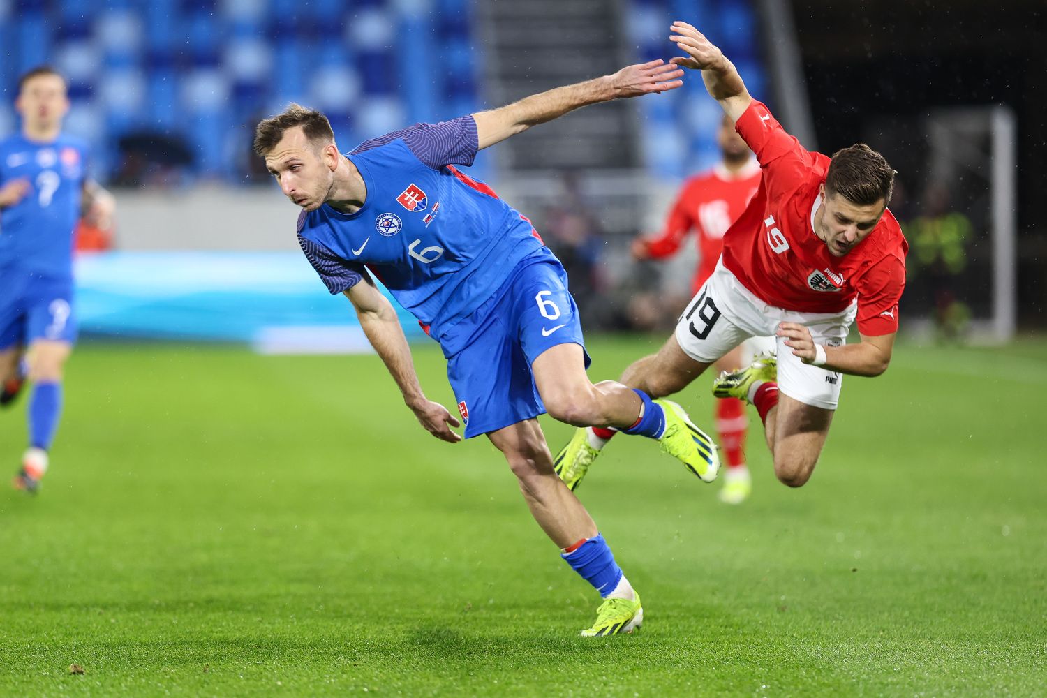 Slowakei gegen Österreich