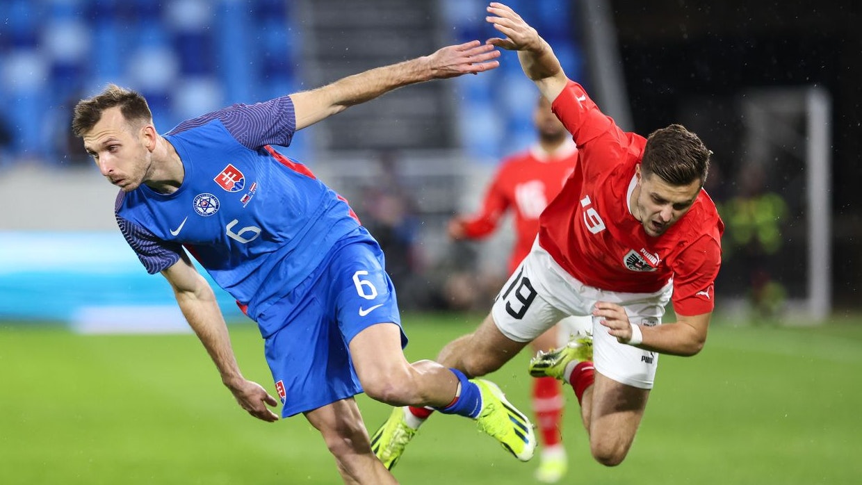 Slowakei gegen Österreich