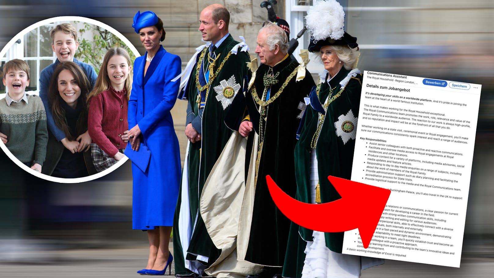 Nach Kate-Chaos: Royals schreiben Job international aus