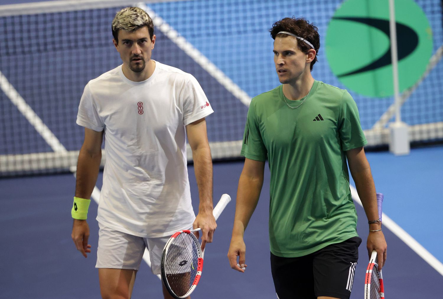 Sebastian Ofner und Dominic Thiem.