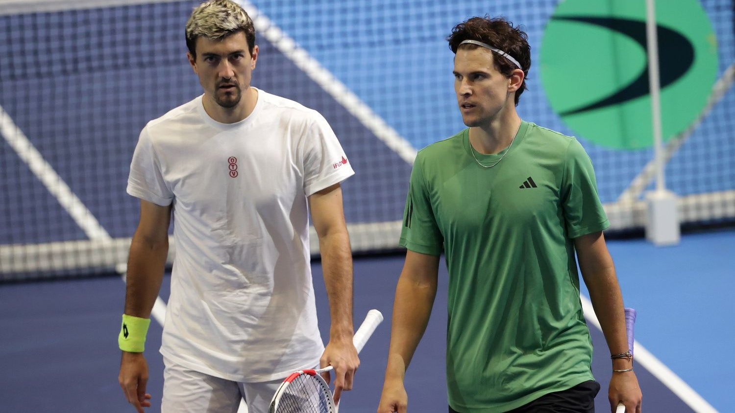 Sebastian Ofner und Dominic Thiem.