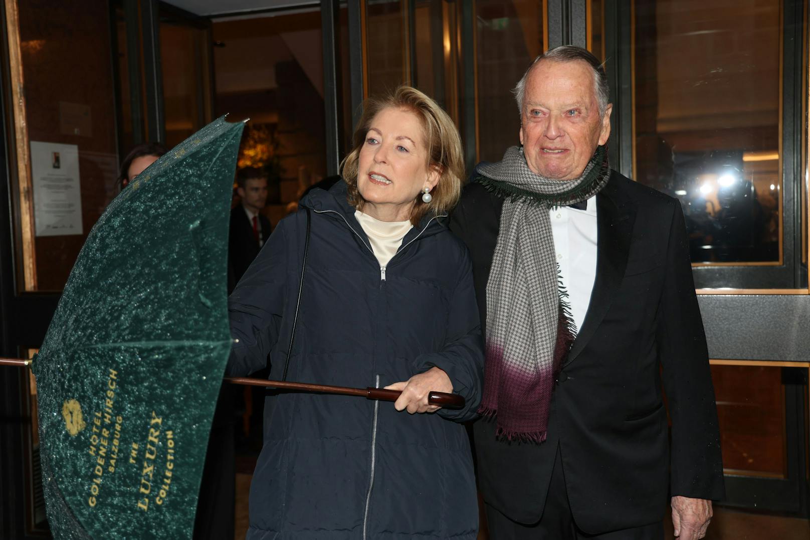 Brigitte Oetker und Arend Oetker bei der Premiere von "La Gioconda"