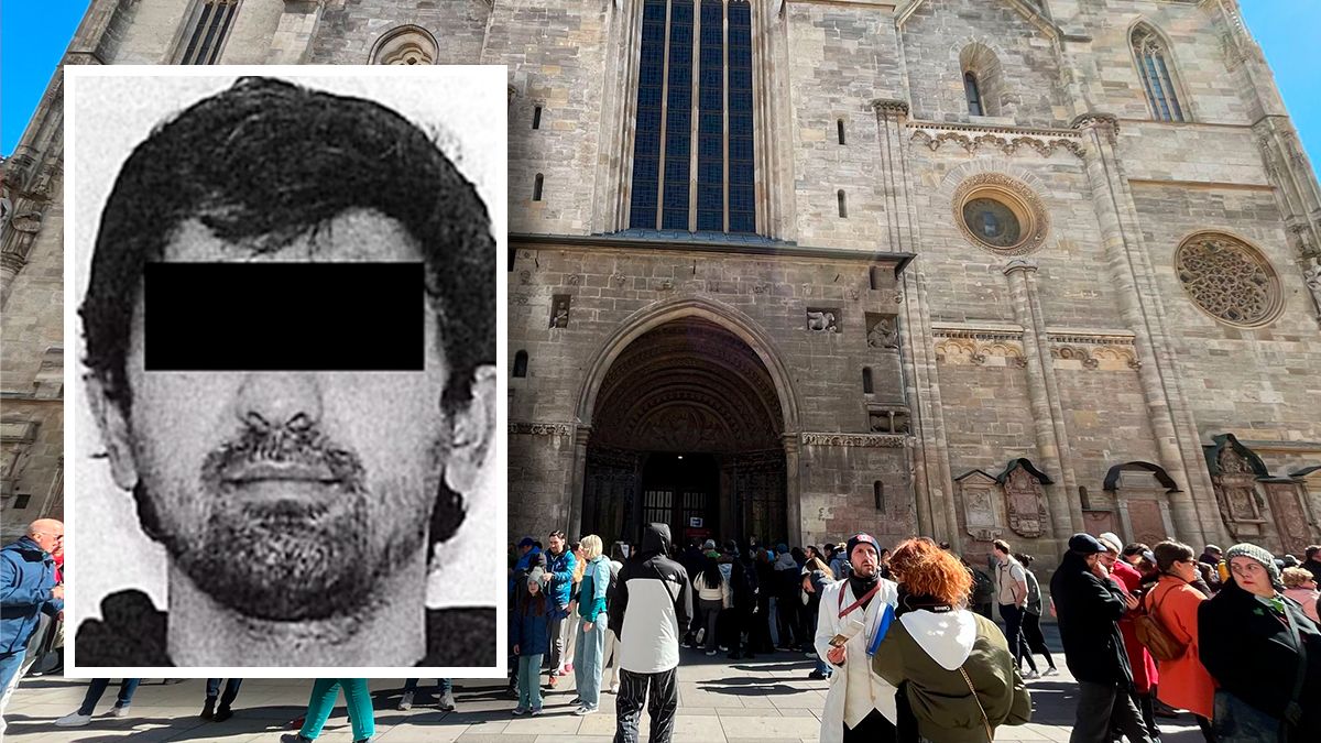 Das ist der verdächtige Tadschike (30), der aus Deutschland nach Wien reiste, um den Stephansdom auszukundschaften.