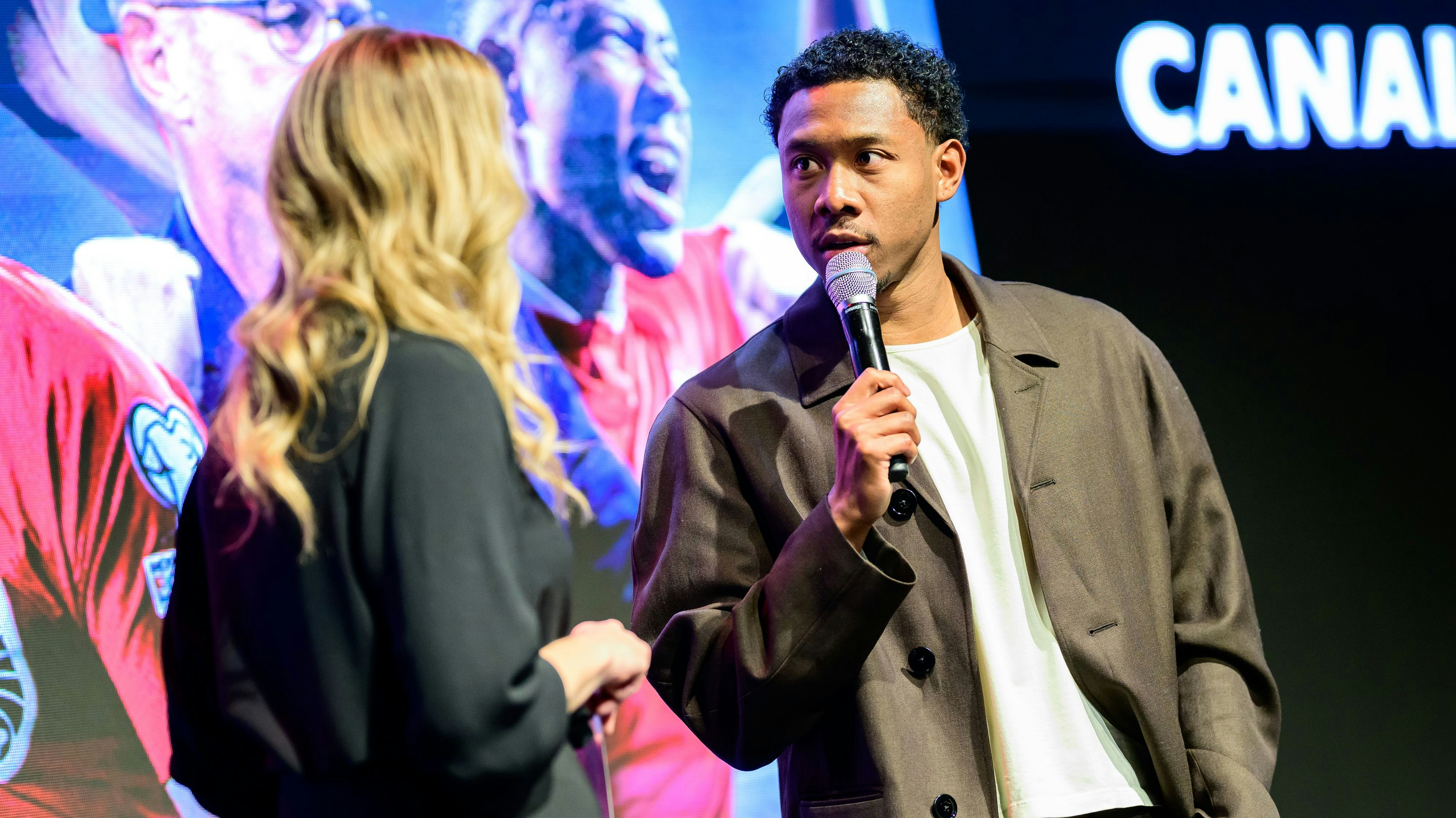 David Alaba und andere Nationalspieler waren bei der Präsentation der Team-Doku.