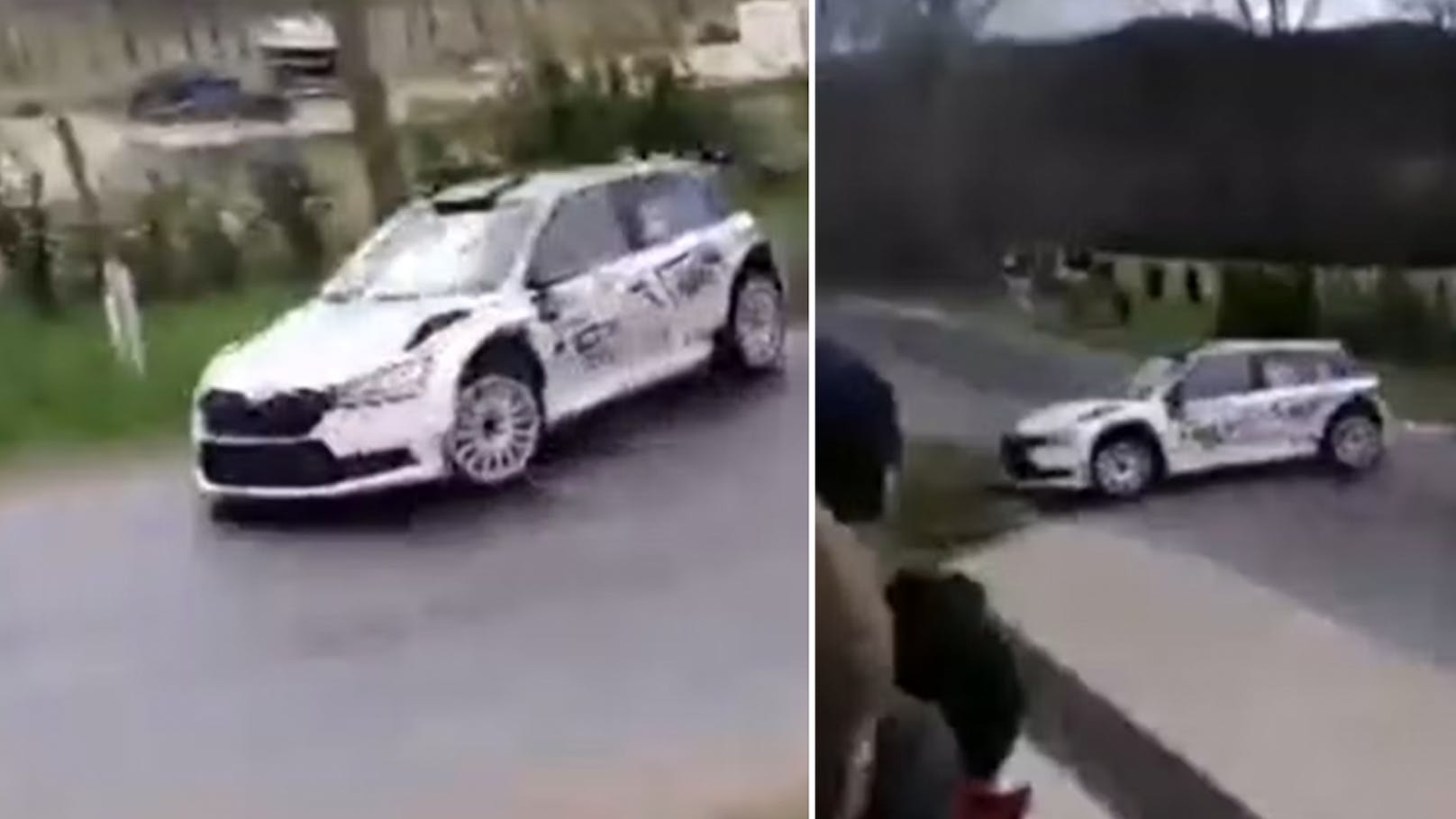 Auto kracht in Fans: Vier Tote bei Rallye in Ungarn