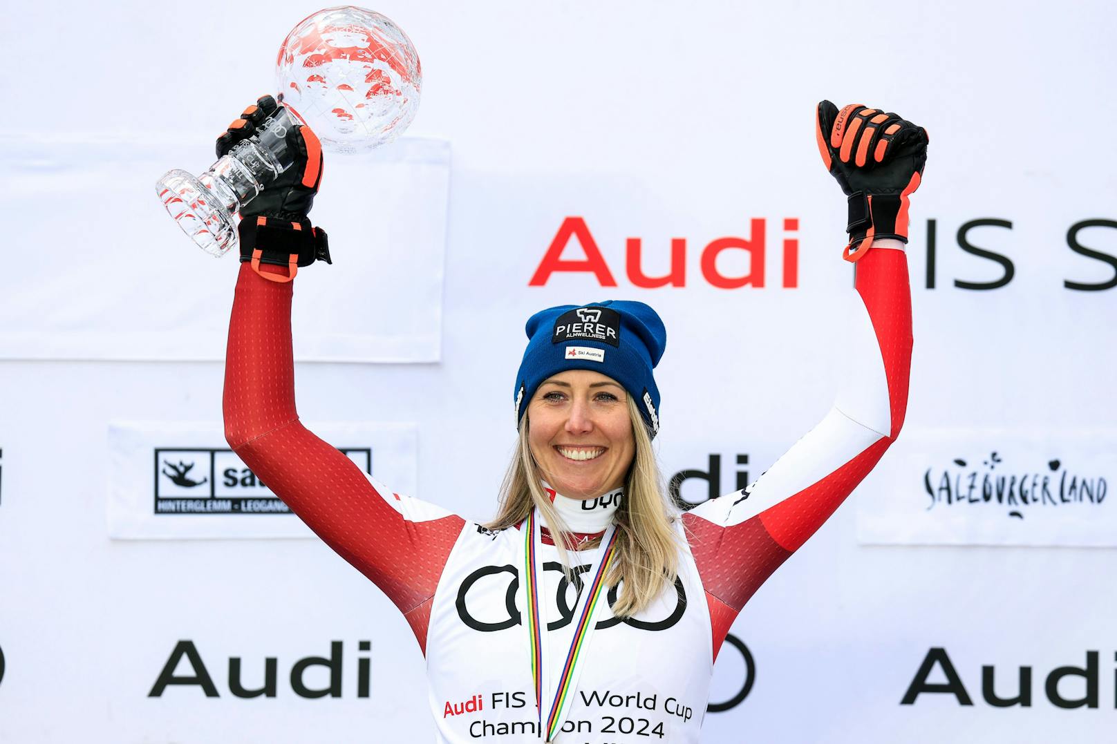 Im letzten Rennen sicherte sich ÖSV-Star Cornelia Hütter die kleine Kristallkugel in der Abfahrt. Mit ihrem Sieg beim Weltcup-Finale in Saalbach überholte sie Lara Gut-Behrami.