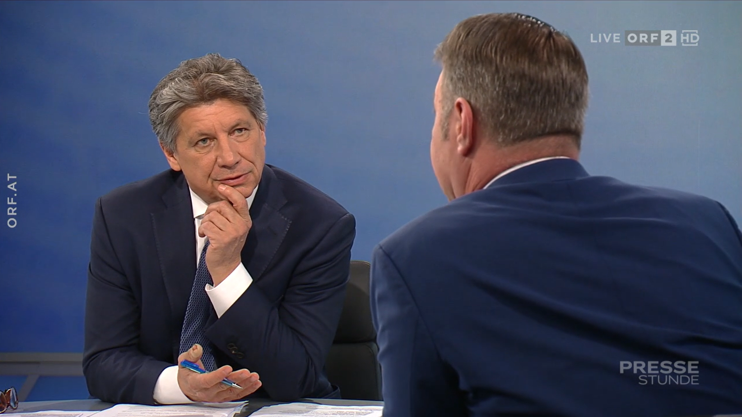 ORF-Legende Bürger blieb auch bei seiner Comeback-Sendung kritisch.&nbsp;