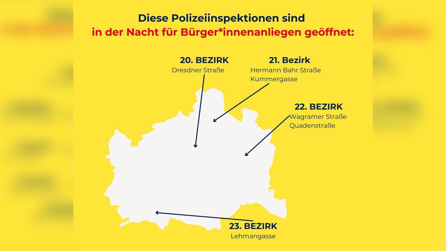 Eine Station pro Bezirk mit Nachtdiensten: Ein Segen für Gauner?