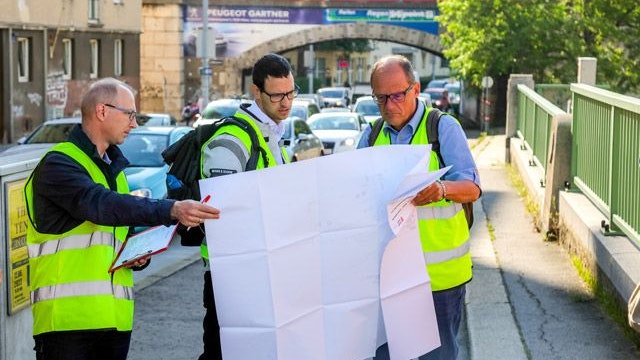 Zahlreiche Instandhaltungsarbeiten sollen den Wiener Verkehrsteilnehmern wieder eine unbeschwerte Fahrt bieten.