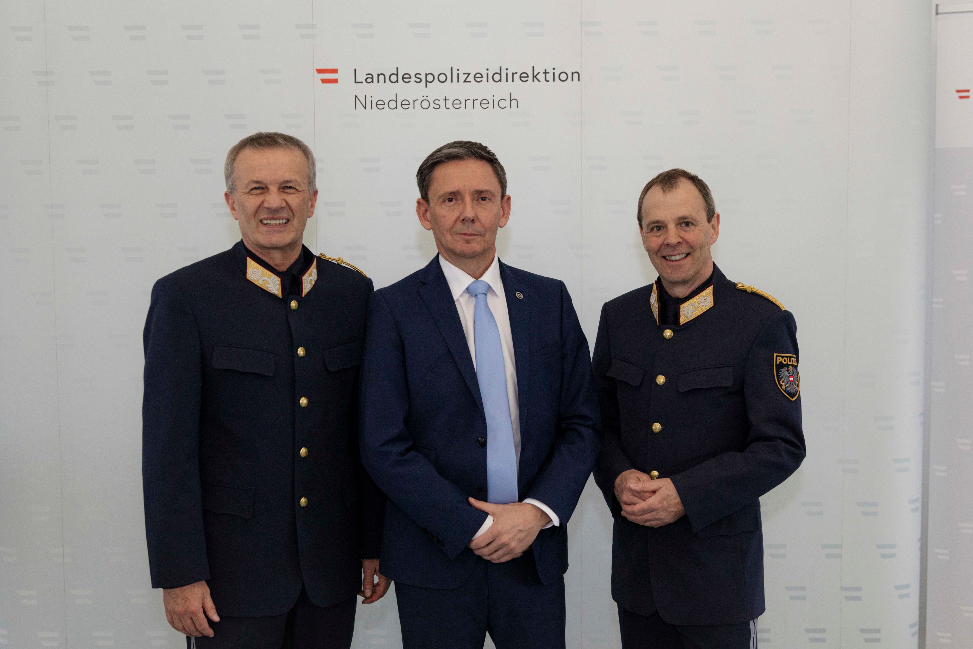 Franz Popp, Stefan Pfandler und Manfred Aichberger