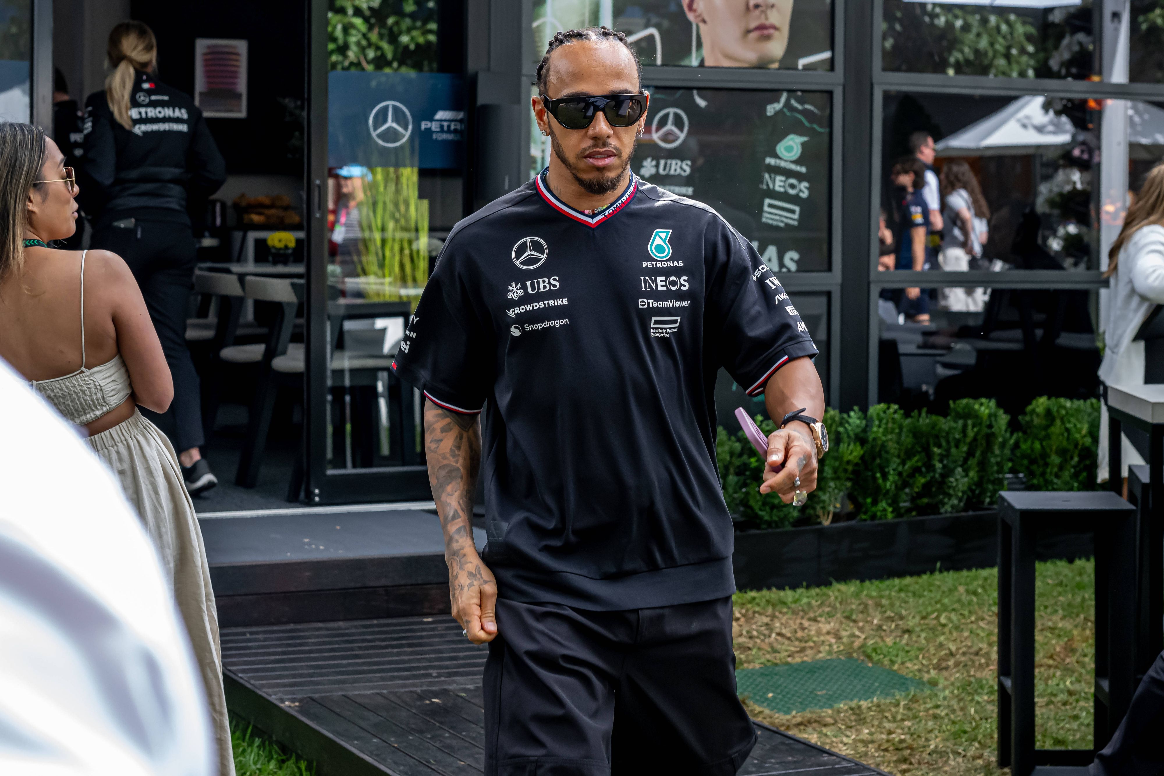 Superstar Lewis Hamilton
