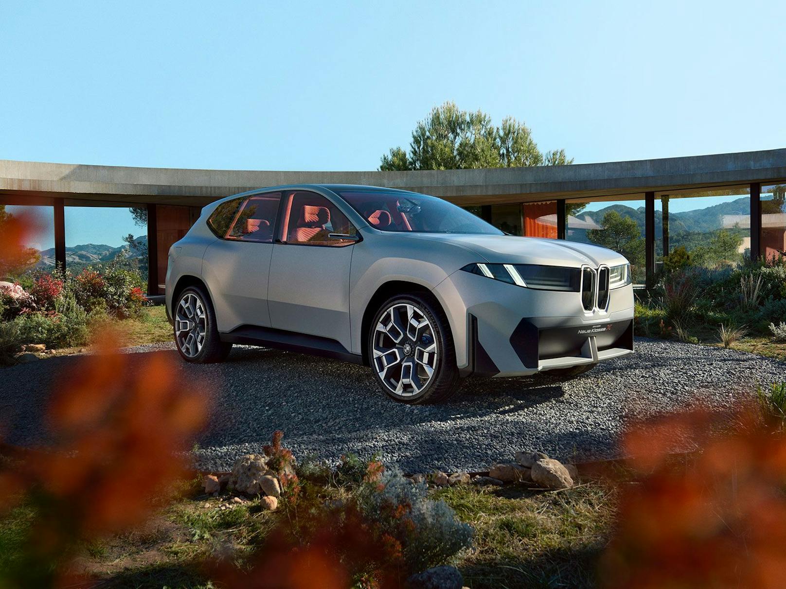 Die Vision Neue Klasse X zeigt die Zukunftsvision eines Elektro-SUV. 
