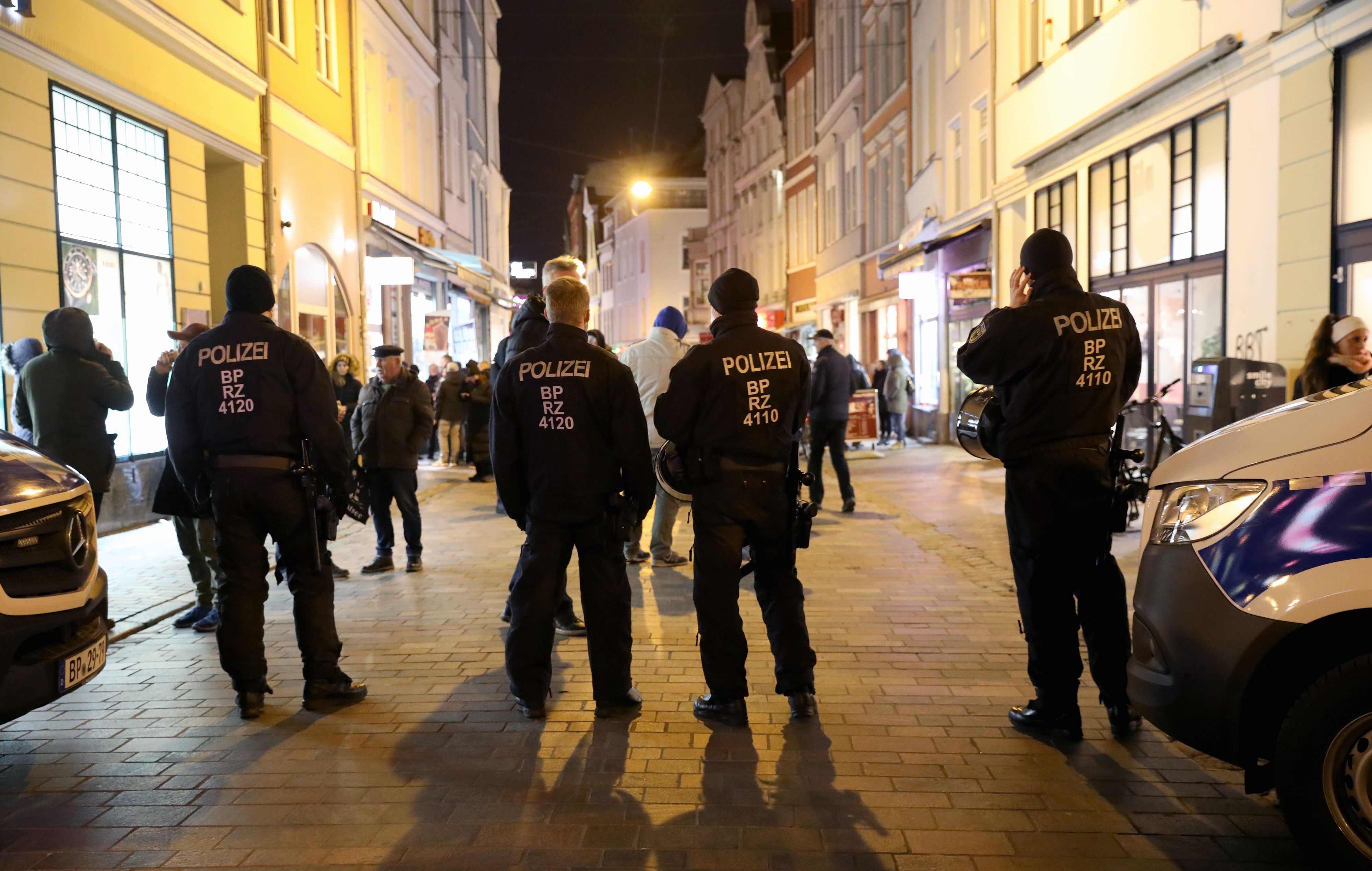 Polizeikontrollen während der Corona-Pandemie.