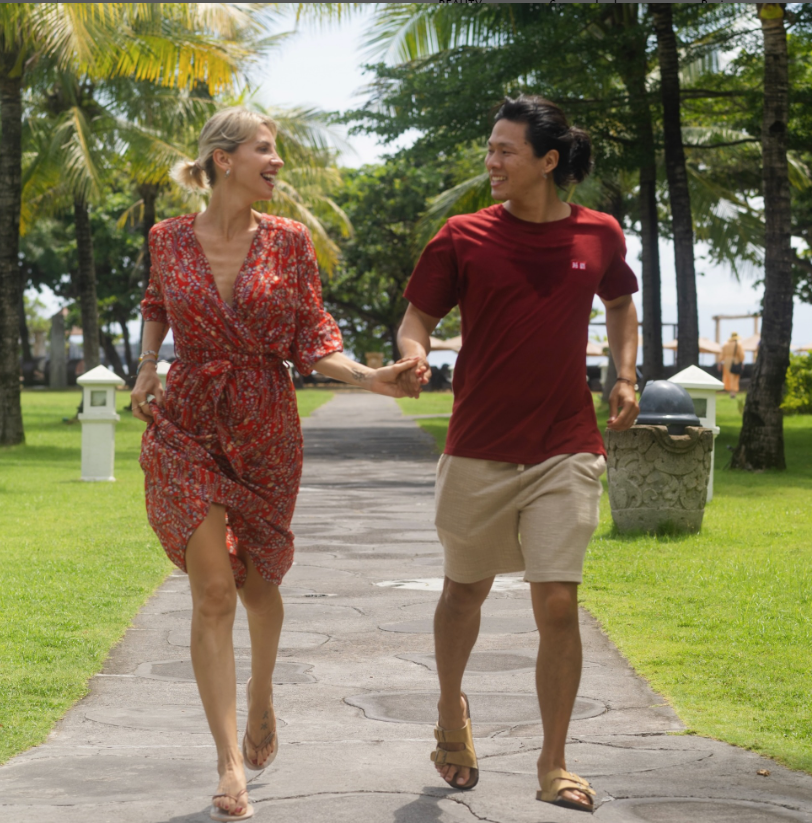 Cathy Zimmermann und ihr Freund Kevin leben auf Bali