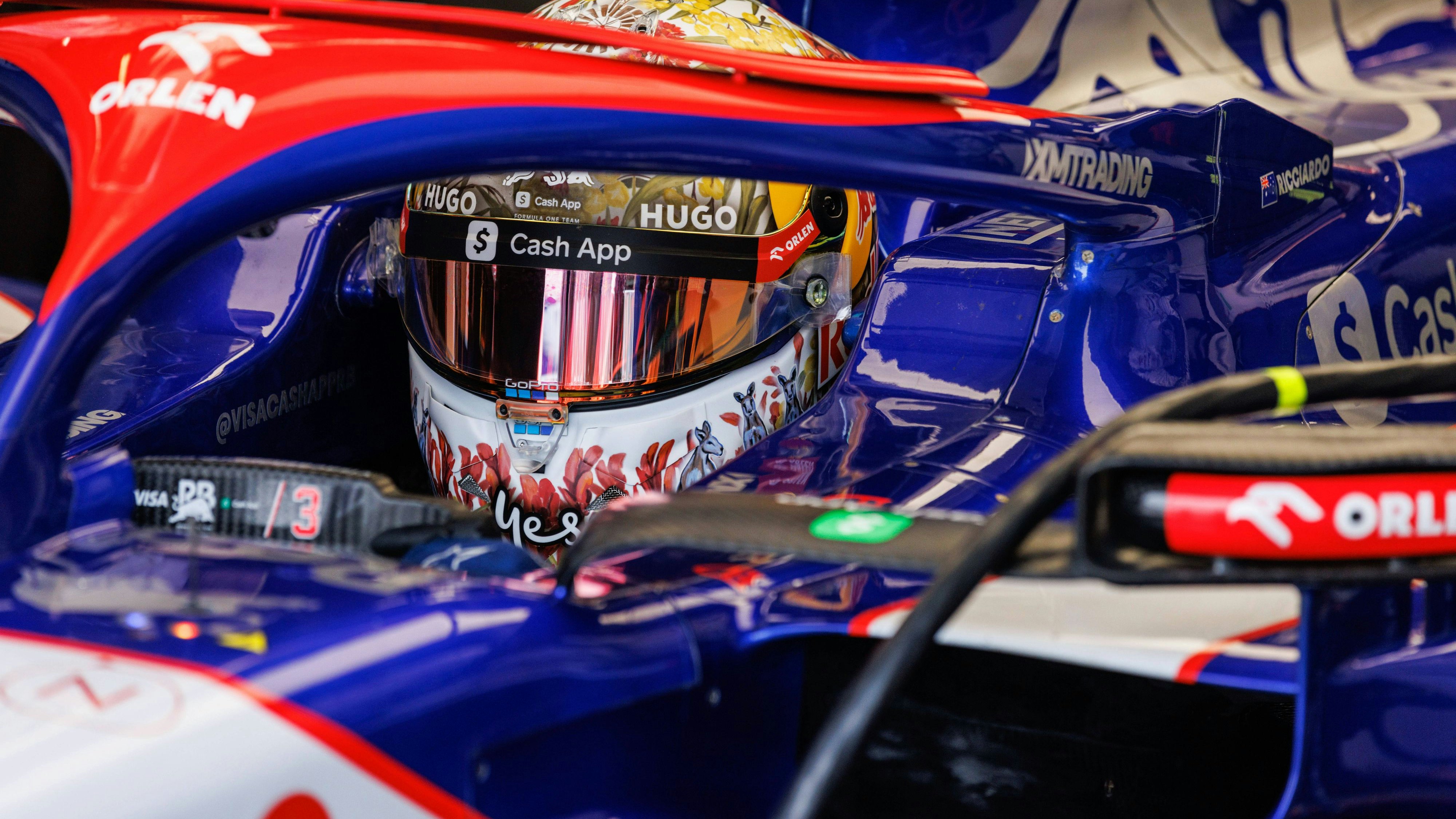 Racing-Bulls-Star Daniel Ricciardo. 