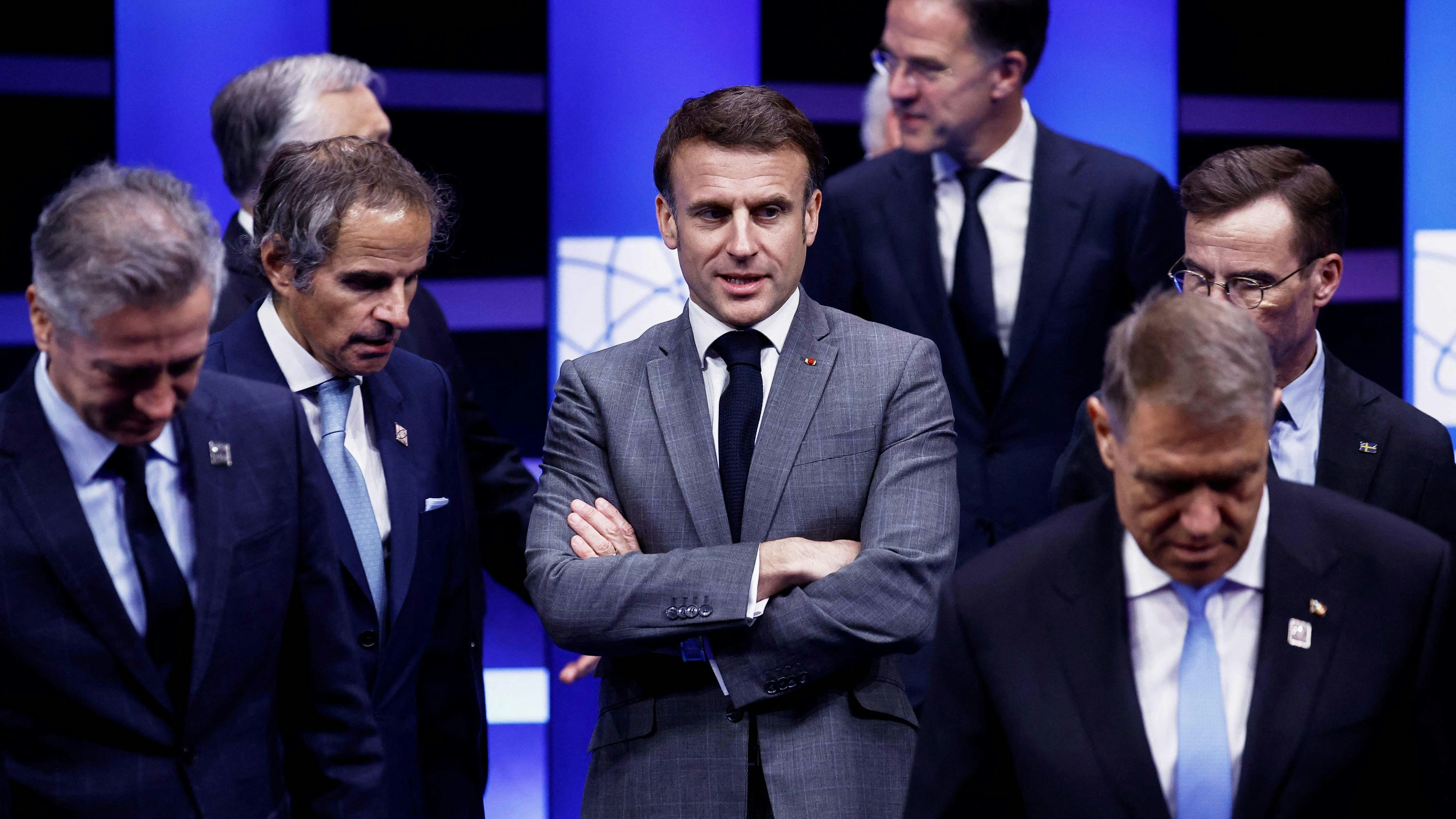 Frankreichs Präsident Emmanuel Macron gilt als einer der vehementesten Befürworter des Ausbaua der Kernenergie in Europa