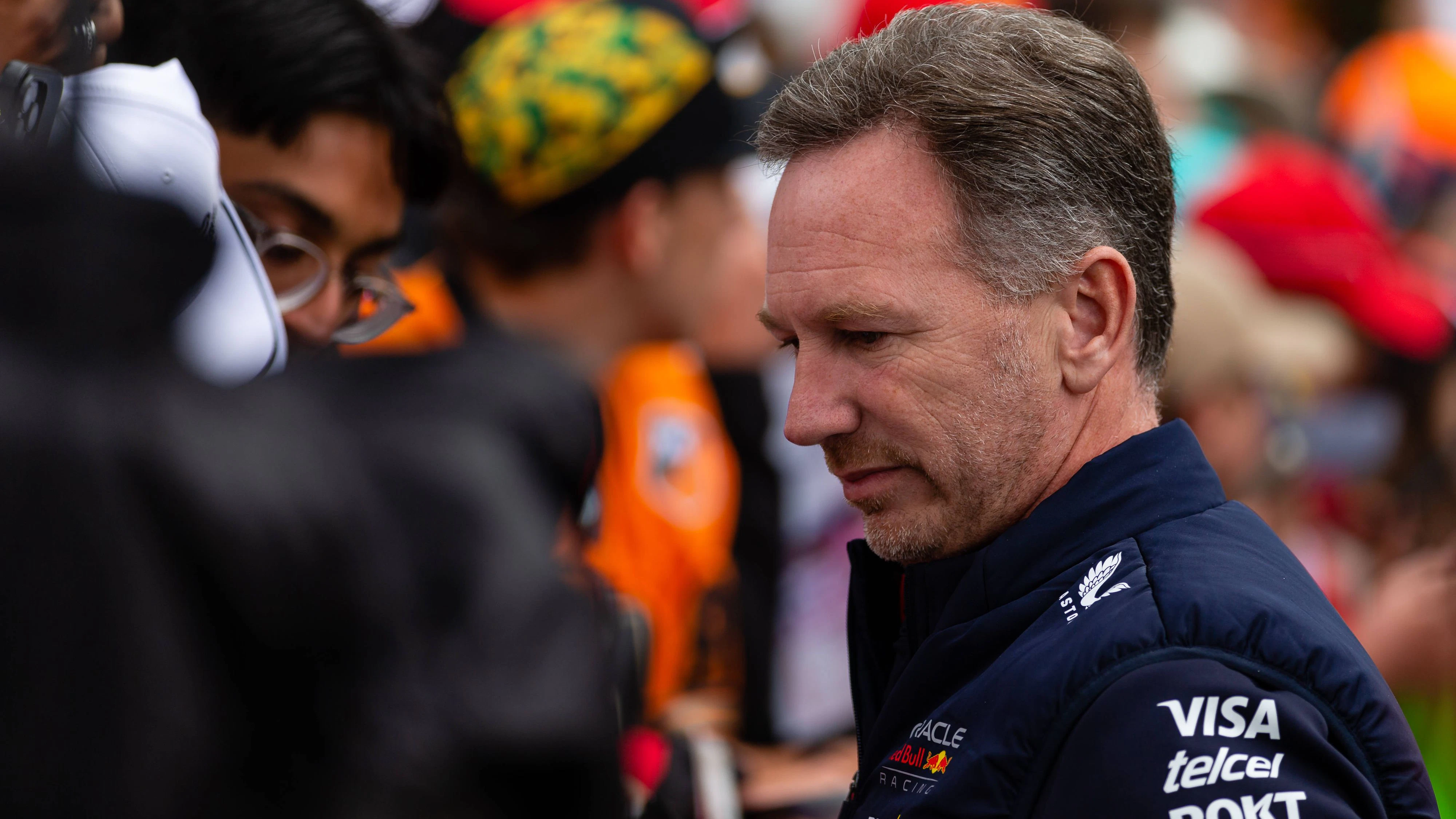 Red-Bull-Teamchef Christian Horner bleibt wegen der gegen ihn erhobenen Vorwürfe weiterhin im Fokus. 