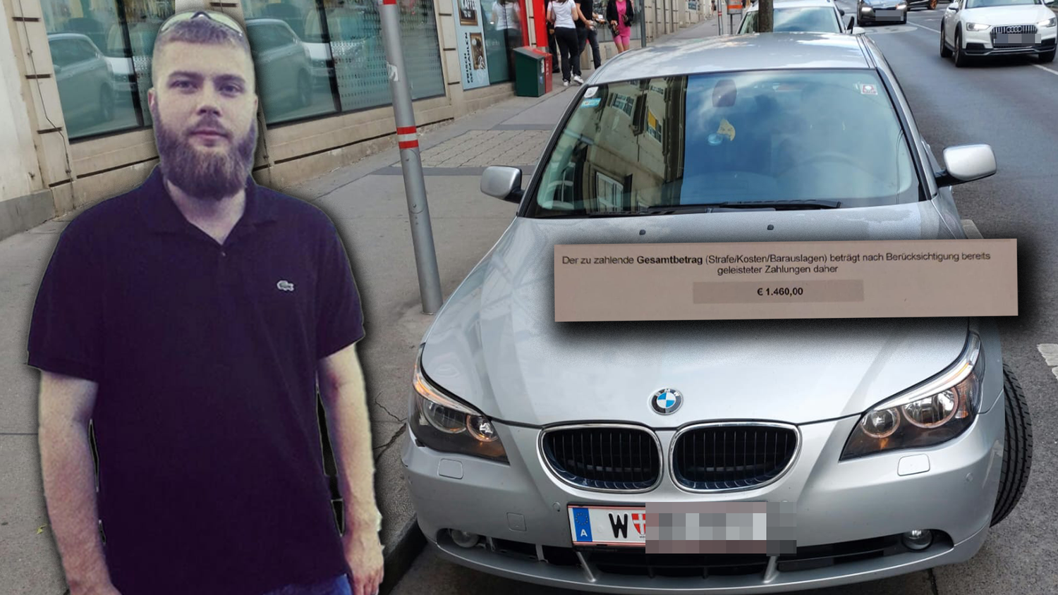 Die unlängst erhaltene Strafe in Höhe von 1460 Euro findet Ivan (34) mehr als überzogen.