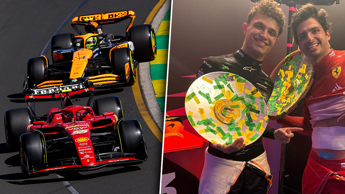 Lando Norris und Carlos Sainz