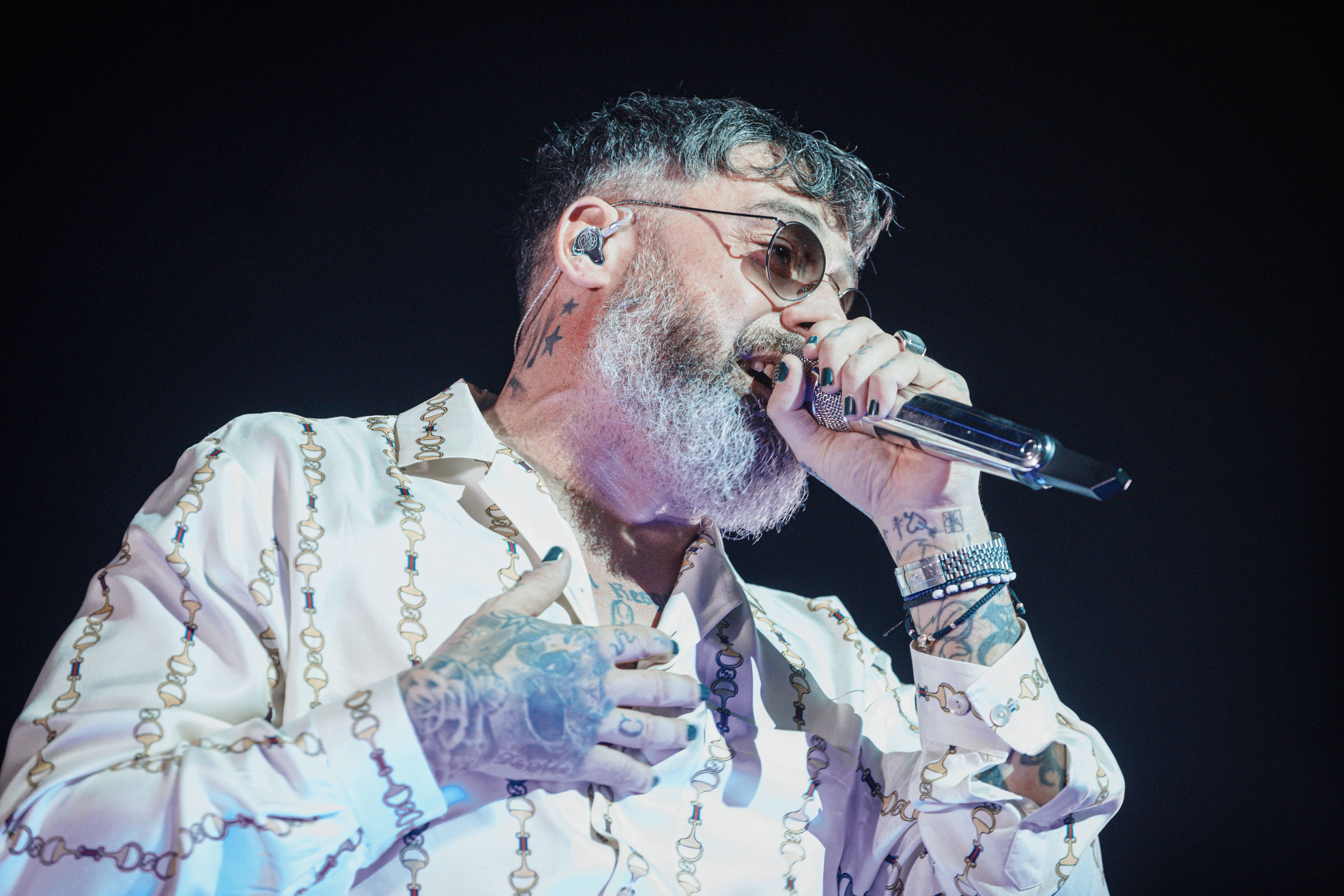 Sido hört am linken Ohr kaum noch etwas.