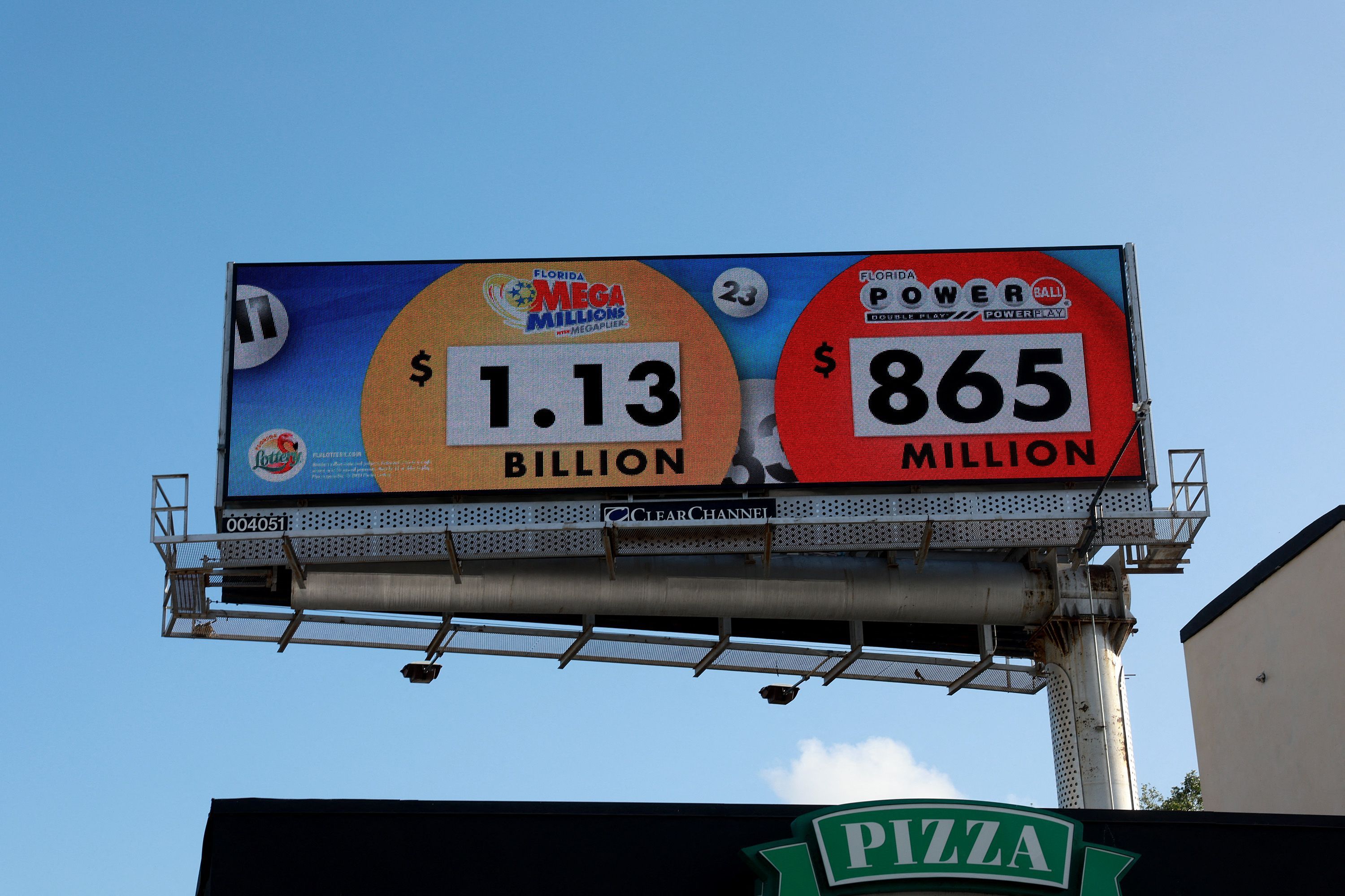 Der Jackpot von Mega Millions wurde am Dienstag im US-Bundestaat New Jersey geknackt.
