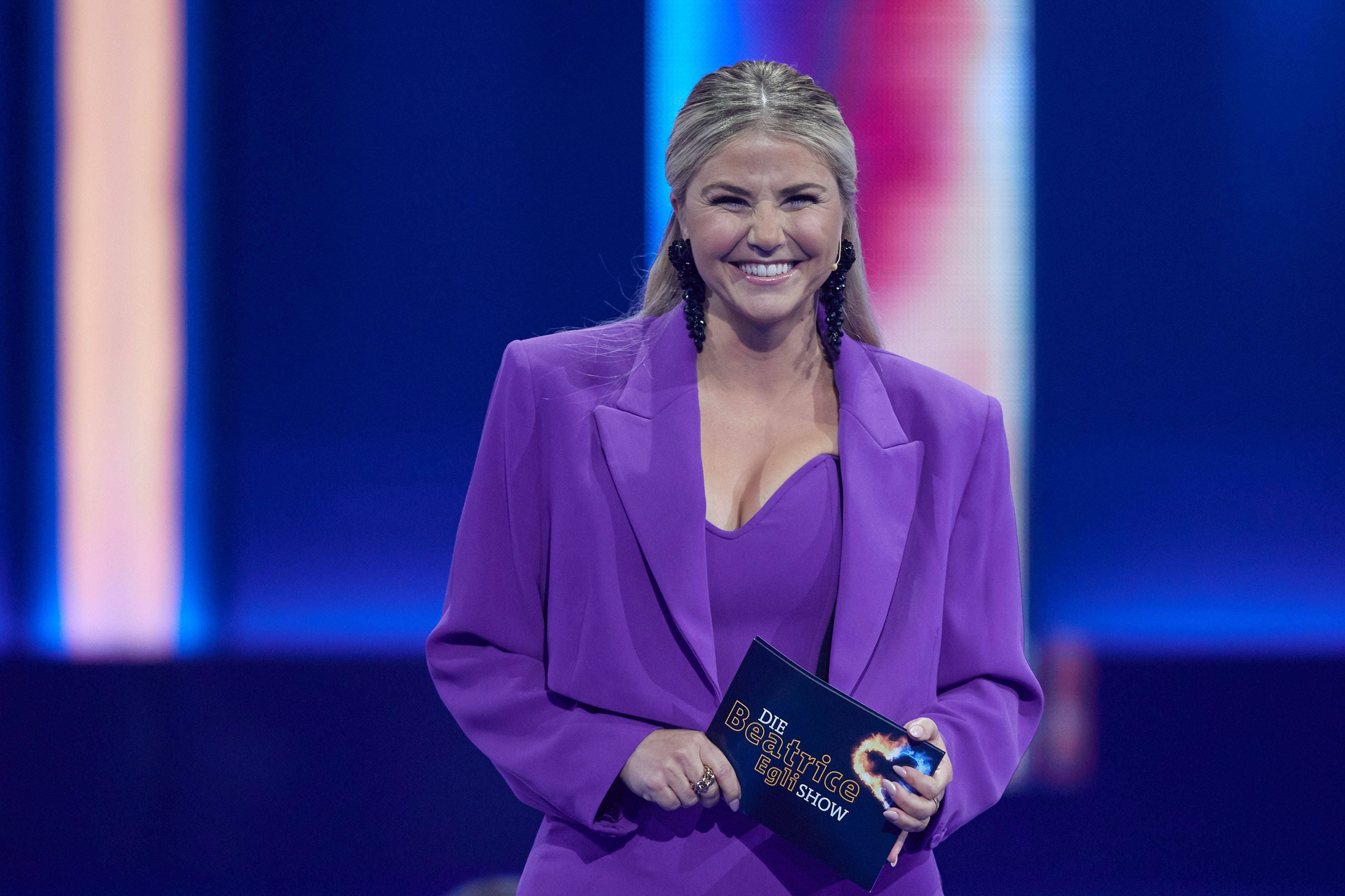 Schon in frühen Jahren hatte Beatrice Egli eine üppige Oberweite.