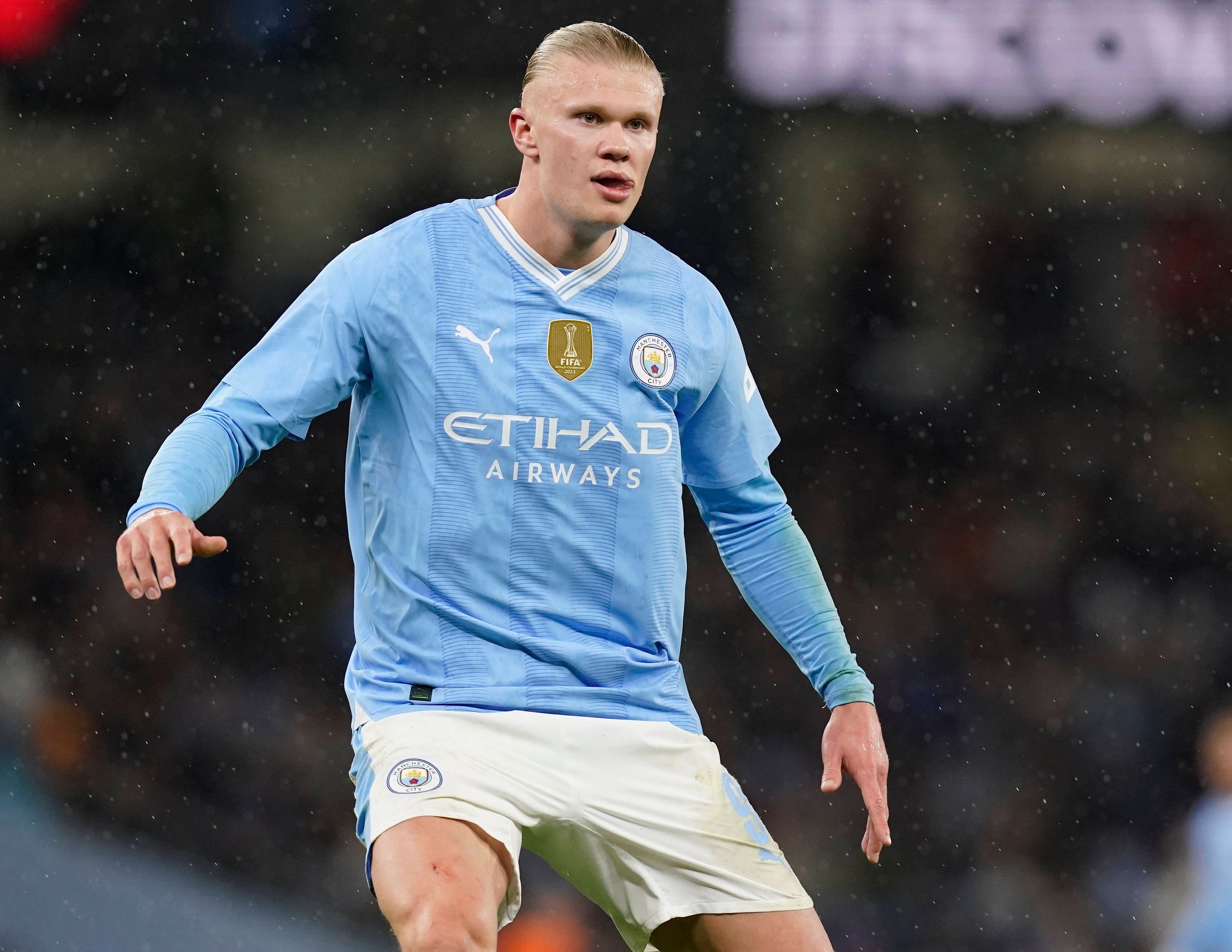 Manchester-City-Stürmer Erling Haaland.