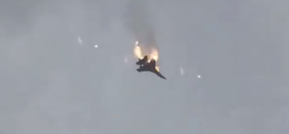 Ein russisches Flugzeug stürzte vor der Krim ins Meer.