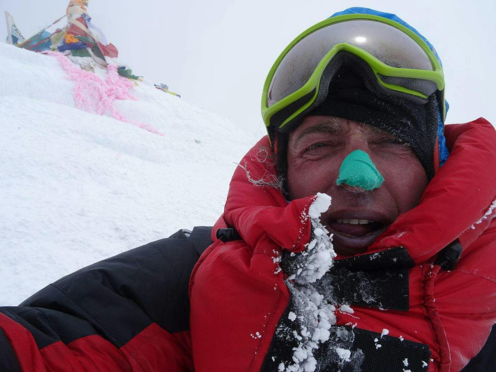 2017 schaffte es Wenzl erfolgreich auf den Mount Everest.