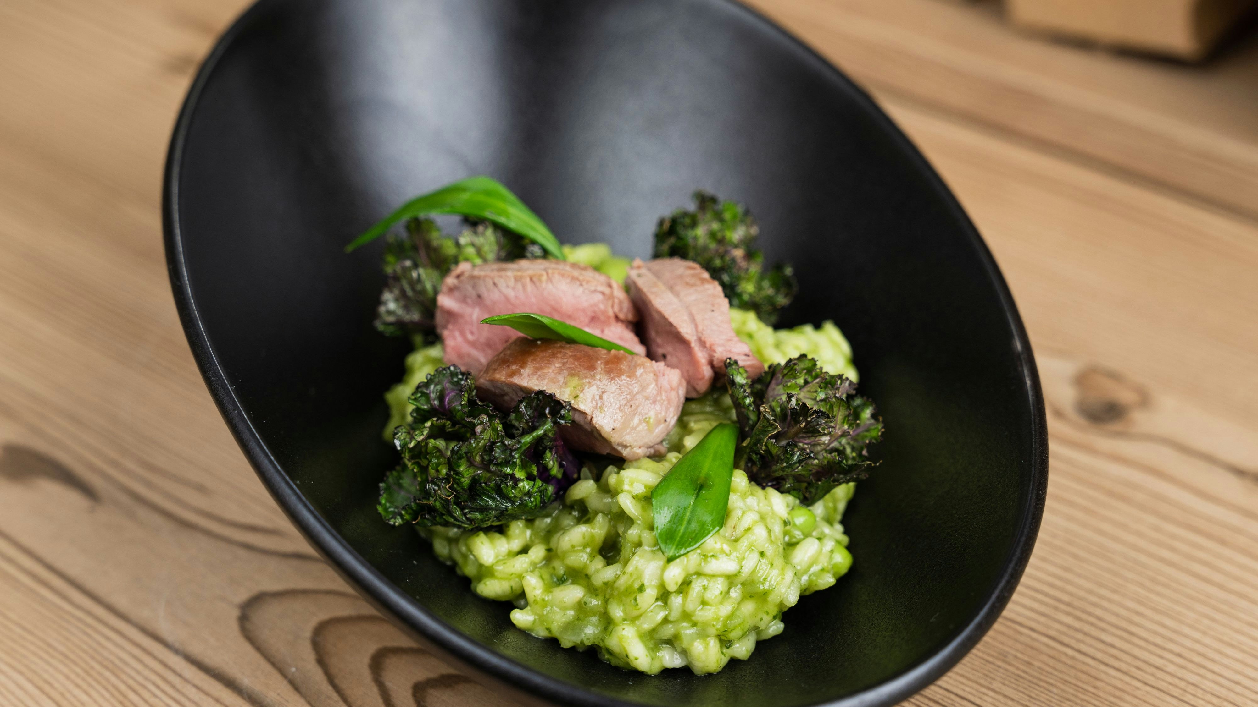 Angerichtet - so serviert Silvia Schneider ihre Speise