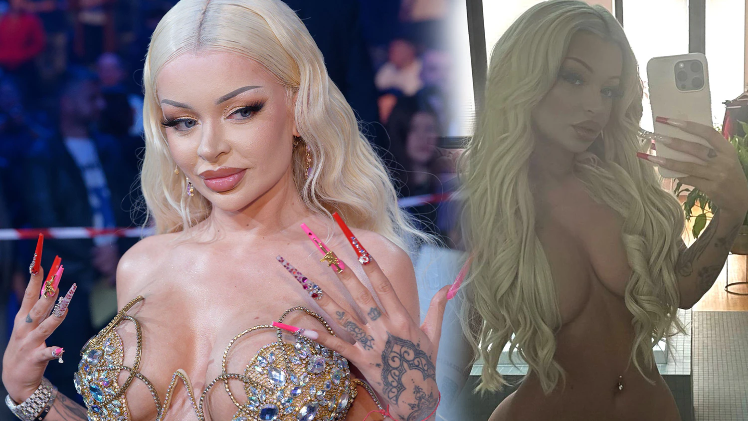 Nackt in die Stadt  Sexy Osterhase! Katja Krasavice zieht wieder blank |  Heute.at