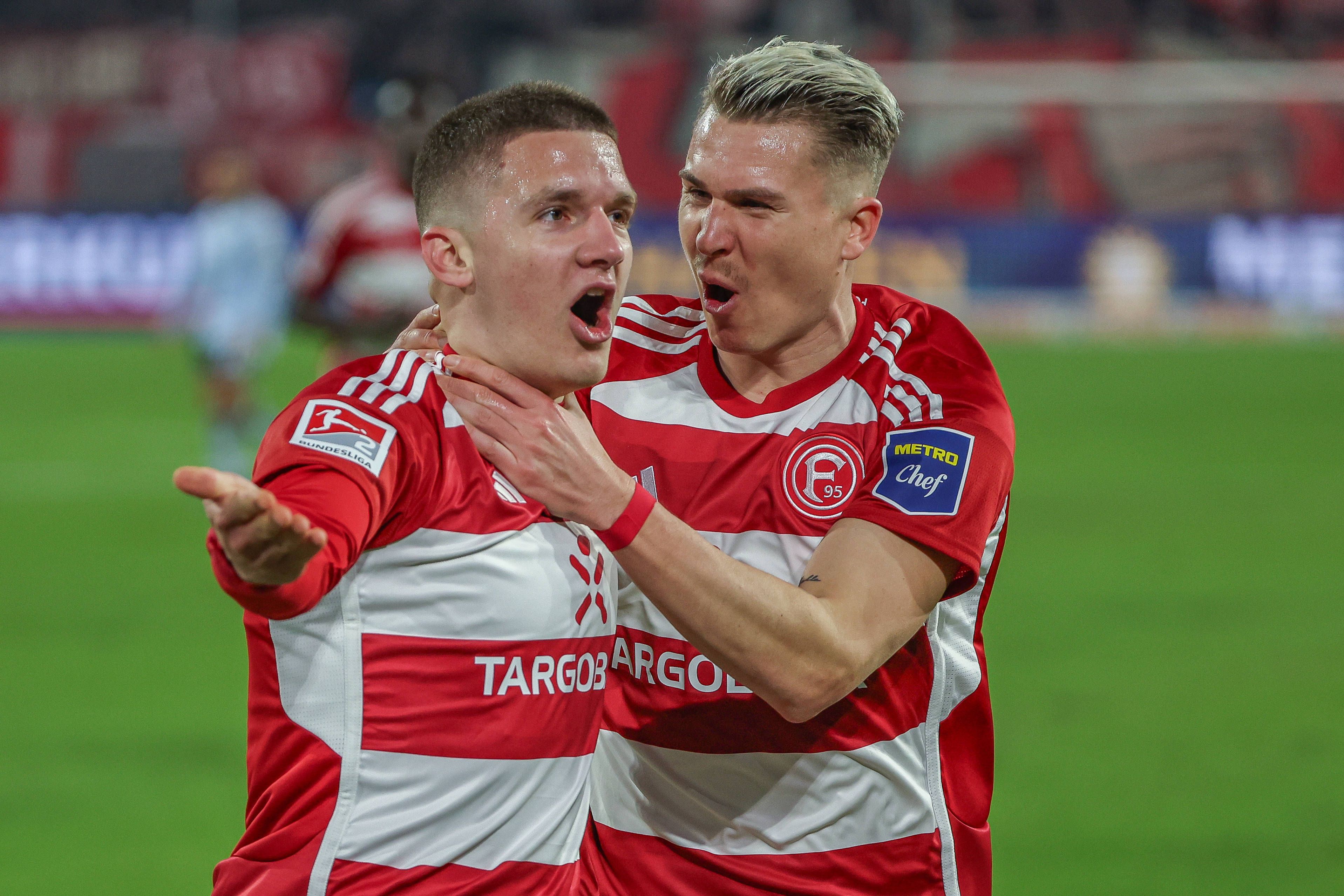 Christos Tzolis ist von Fortuna Düsseldorf nur ausgeliehen. 