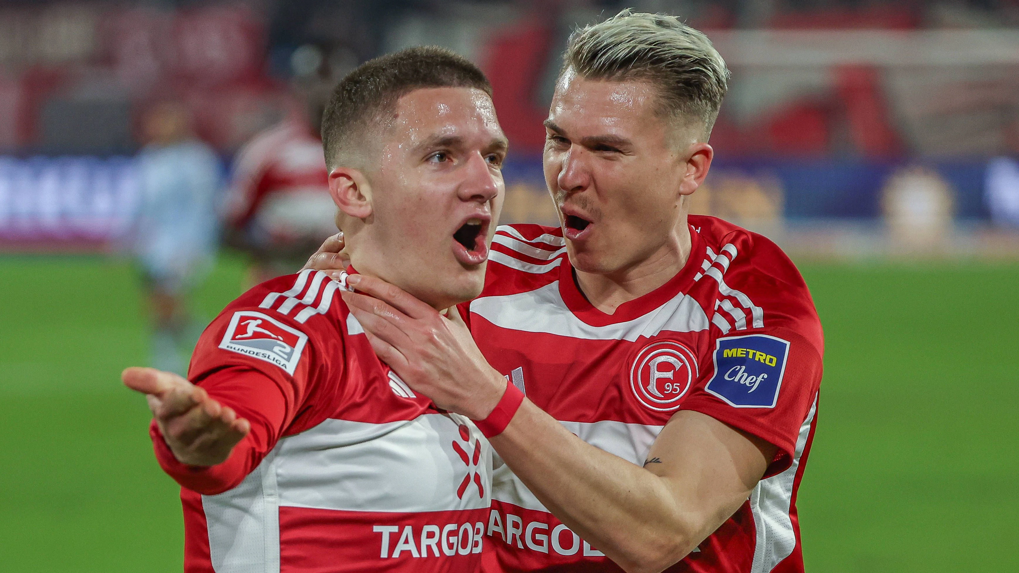 Christos Tzolis ist von Fortuna Düsseldorf nur ausgeliehen. 