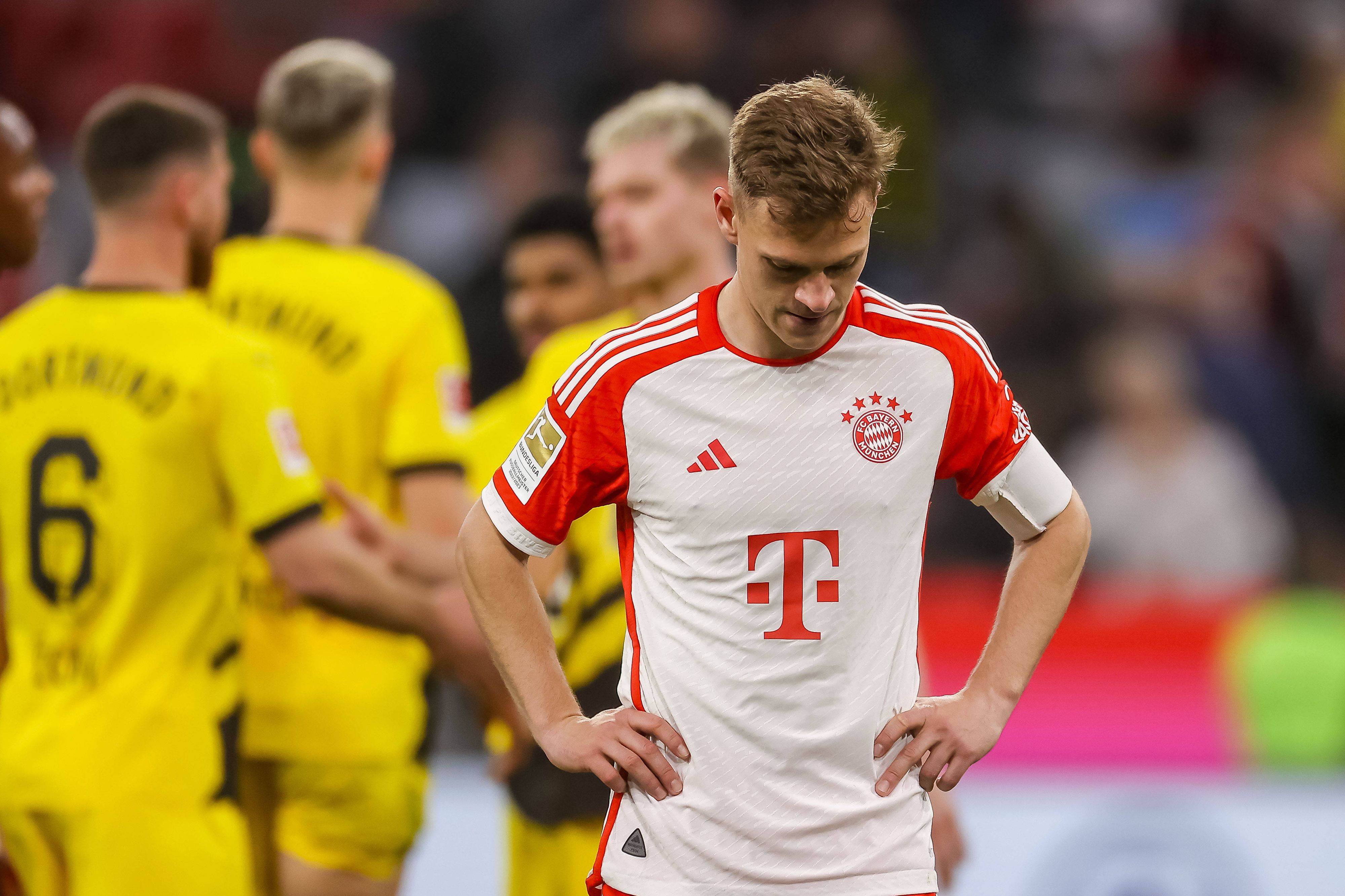 Johsua Kimmich kann's nicht fassen