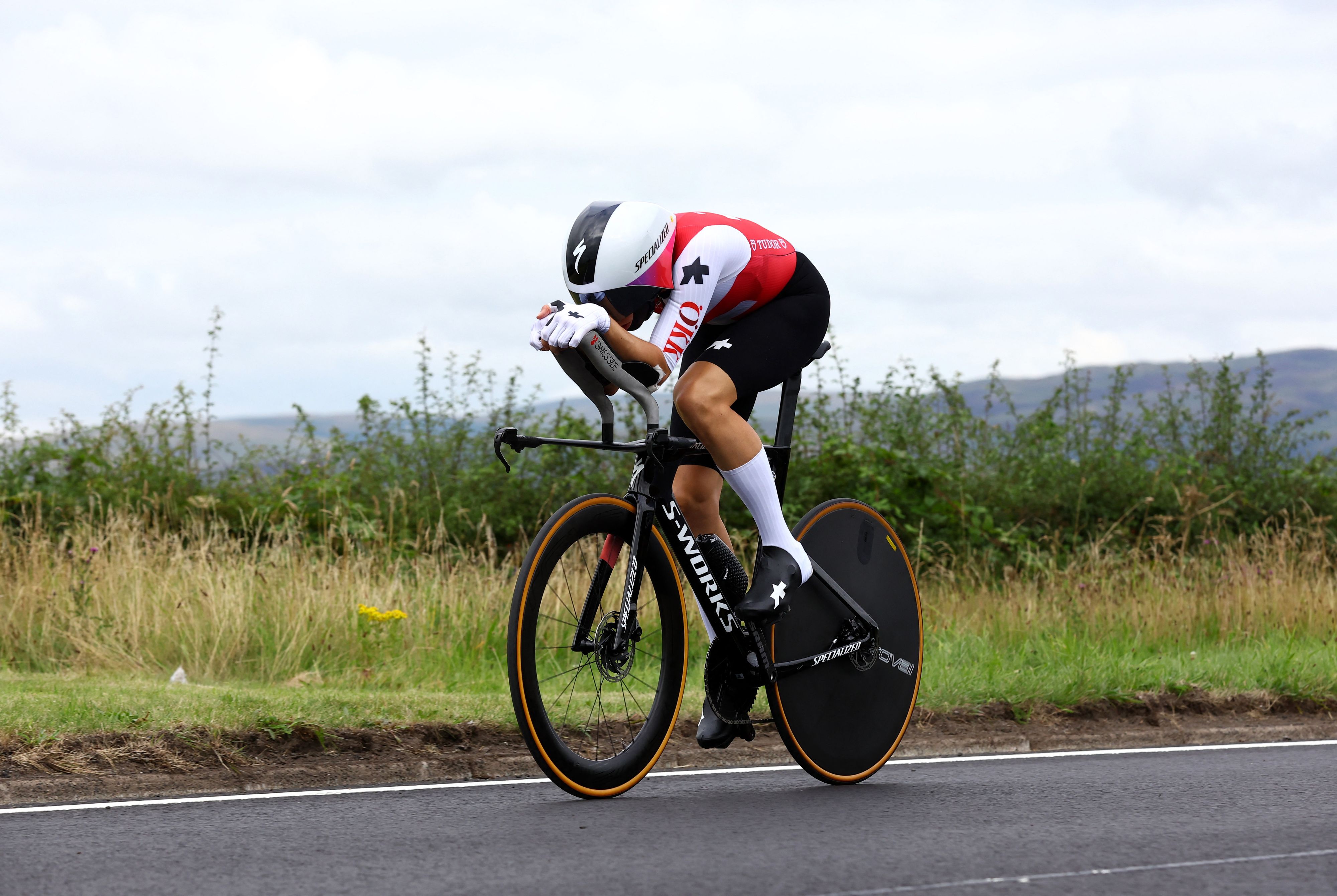 Marlene Reusser bei der Rad-WM 2023.