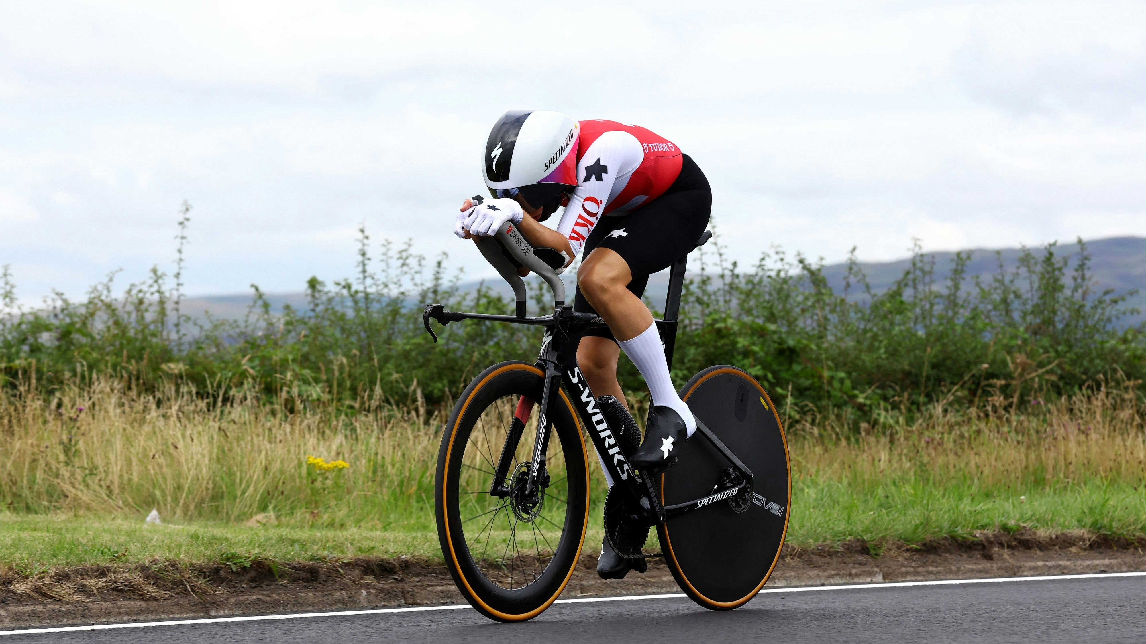 Marlene Reusser bei der Rad-WM 2023.