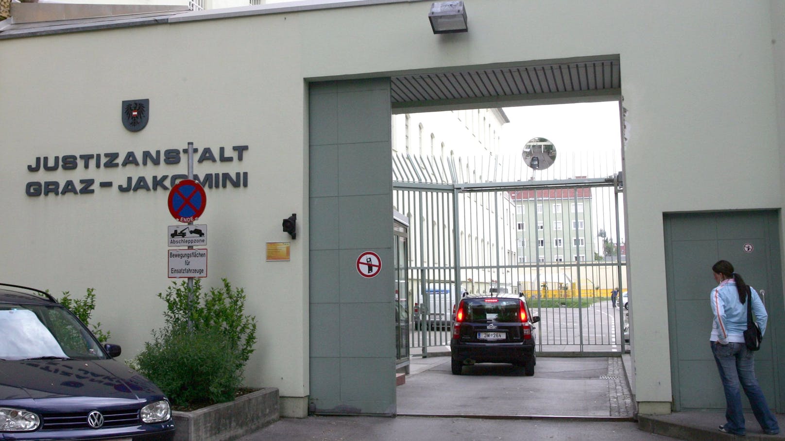 Frauenschläger legte Feuer in Grazer Gefängnis