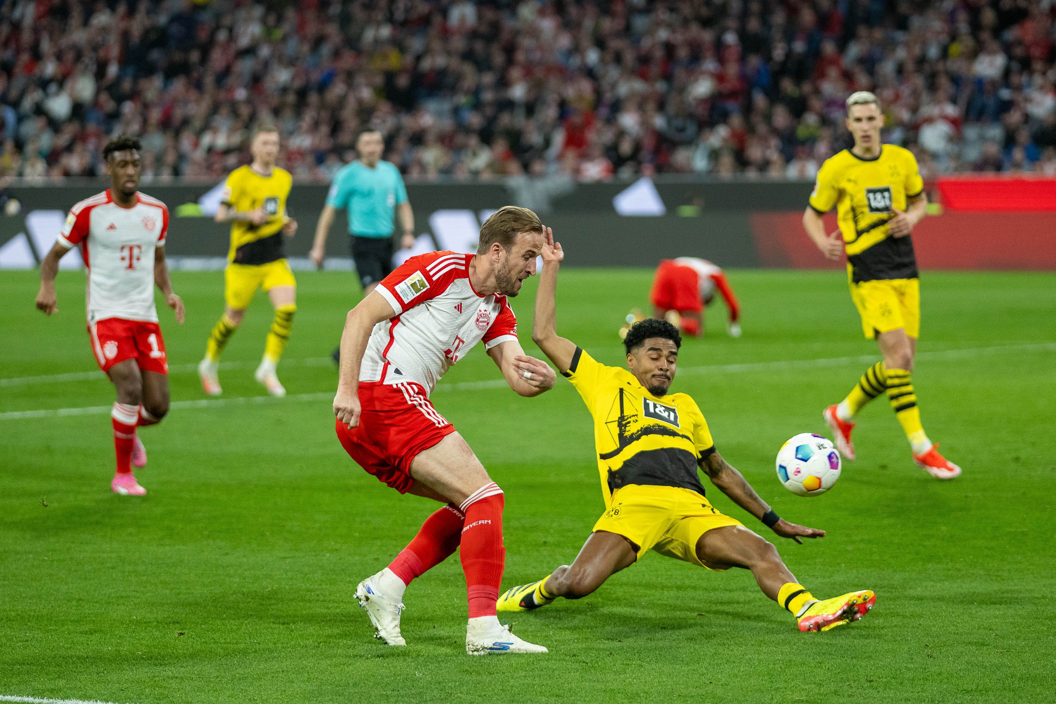 Harry Kane und seine Bayern scheiterten an Dortmund.