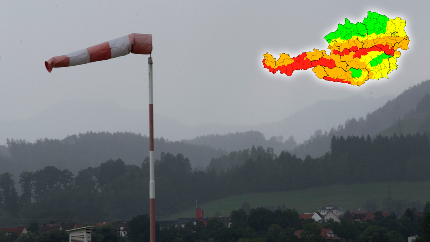 In Wäldern, Parks und Alleen ist Vorsicht geboten.