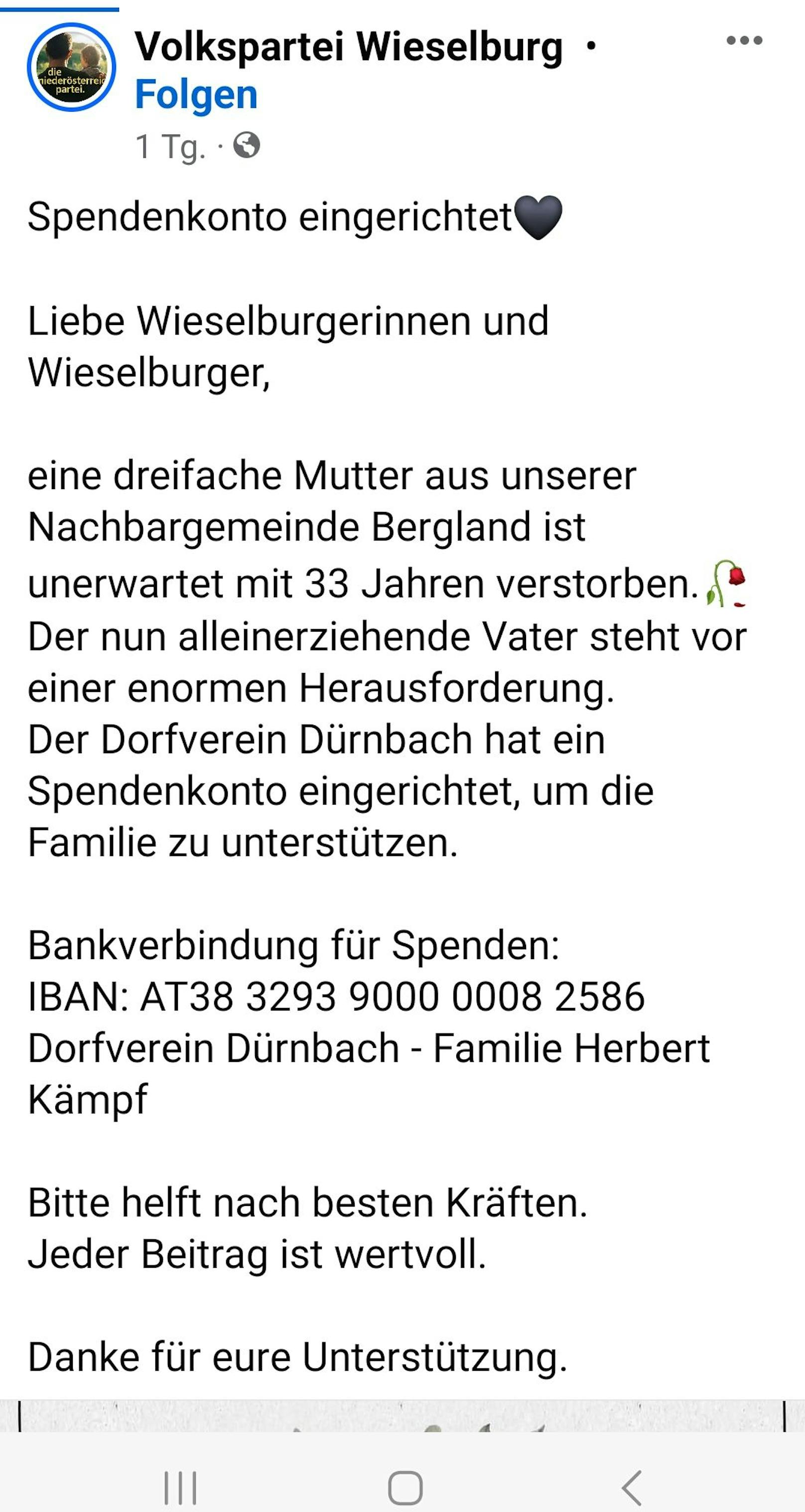 Bekannte, Familie und Freunde wollen dem alleinerziehenden Vater unter die Arme greifen.