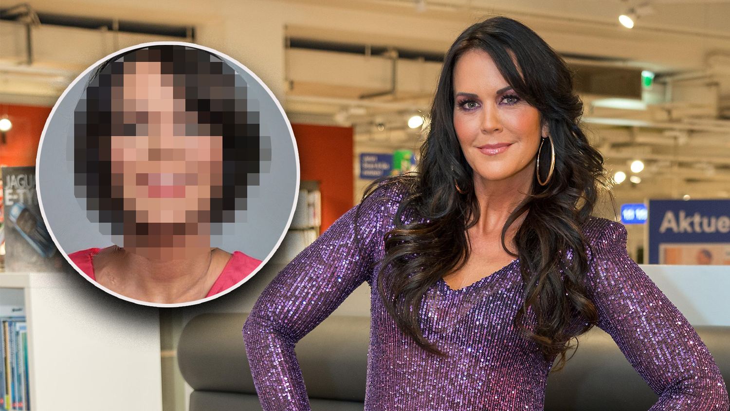 Martina Reuter liebt es sich zu stylen