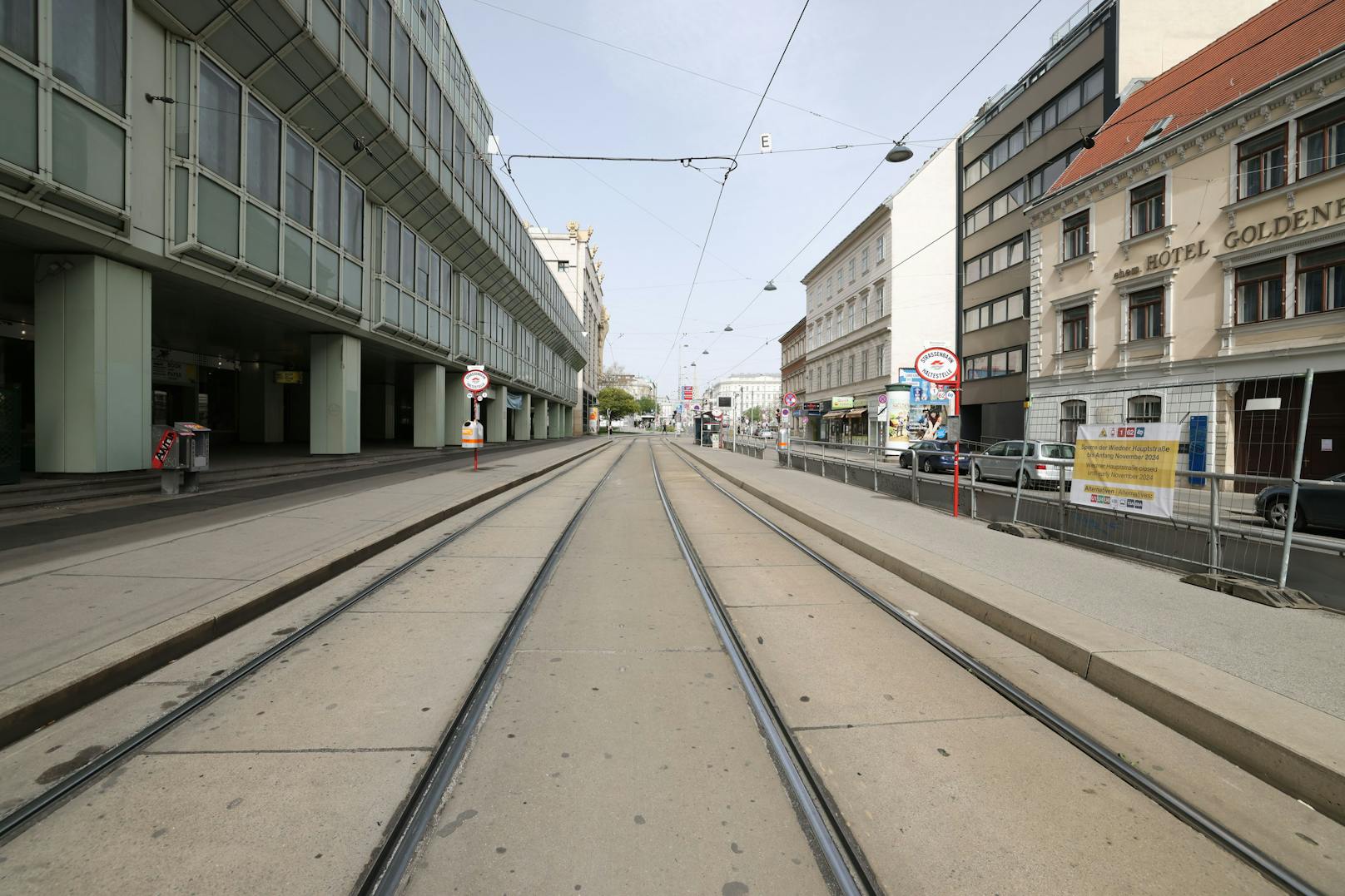 Am 2. April startet die erste Phase der Umbauarbeiten in der Wiedner Hauptstraße.