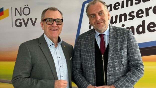 Kollross (r.) und Dworak